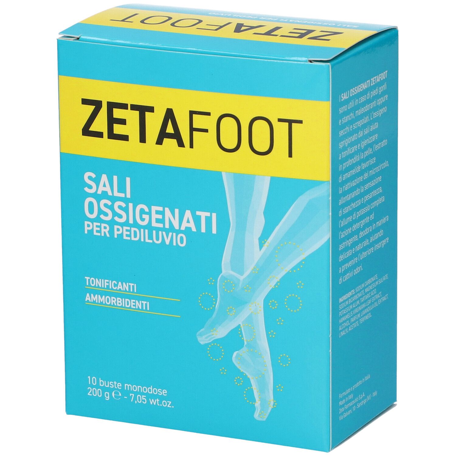 Zetafoot Sali Ossigenati Bustine