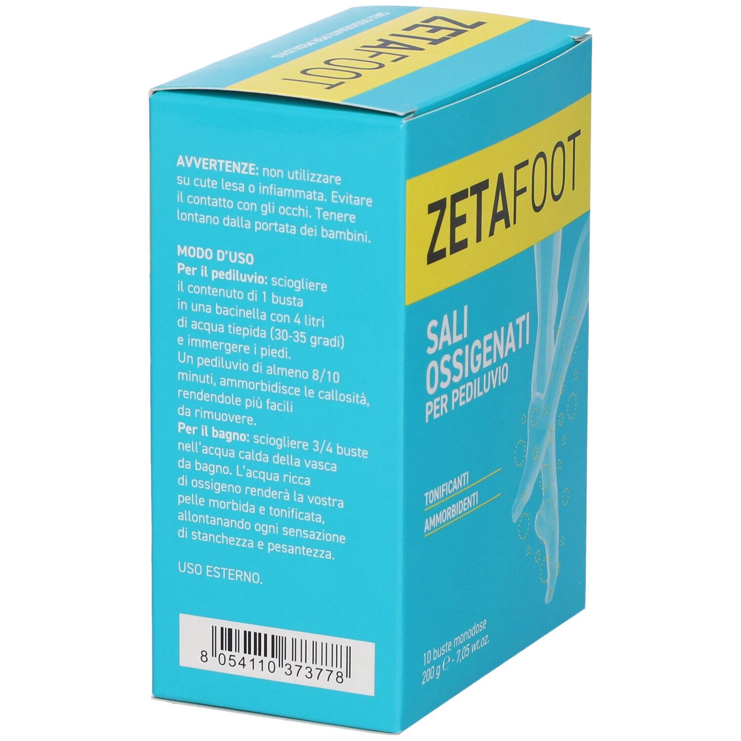 Zetafoot Sali Ossigenati Bustine
