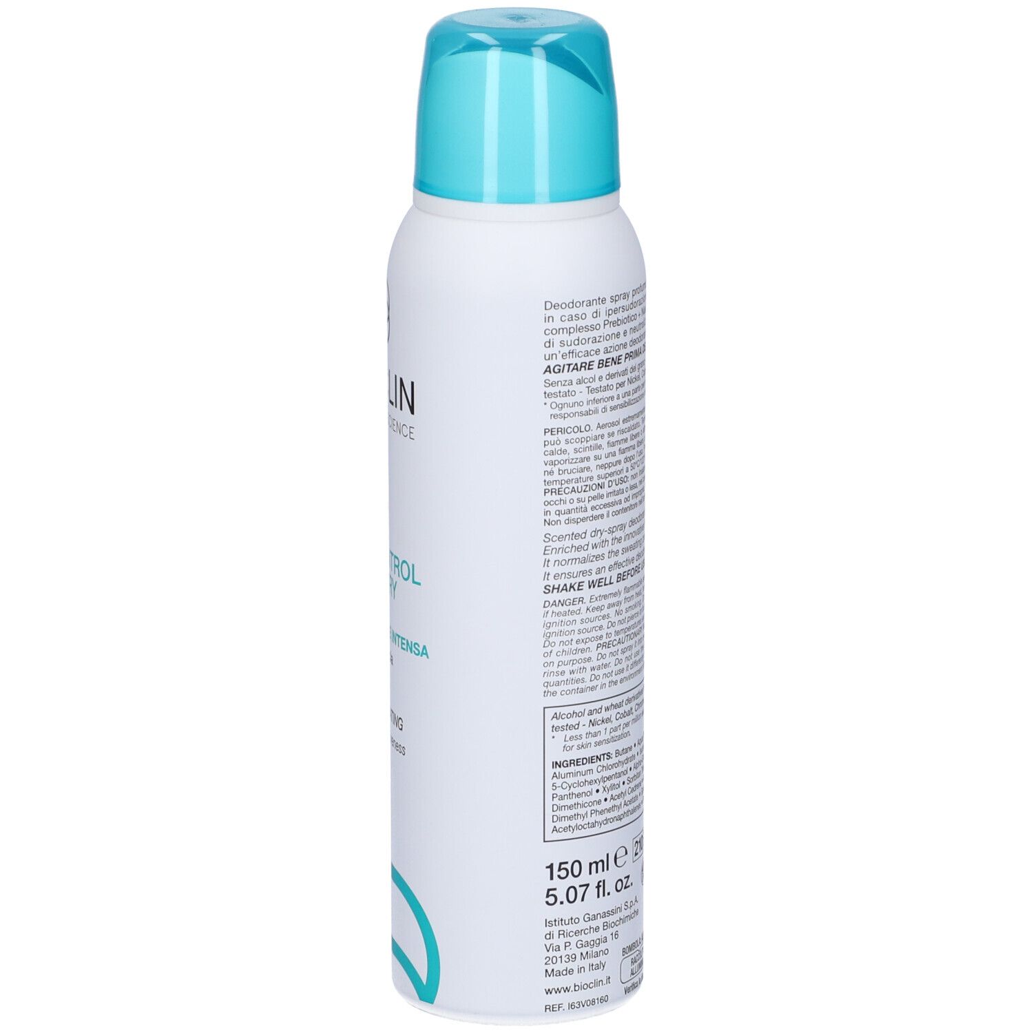 Bioclin Deo Control Spray Dry Deodorante Sudorazione Intensa