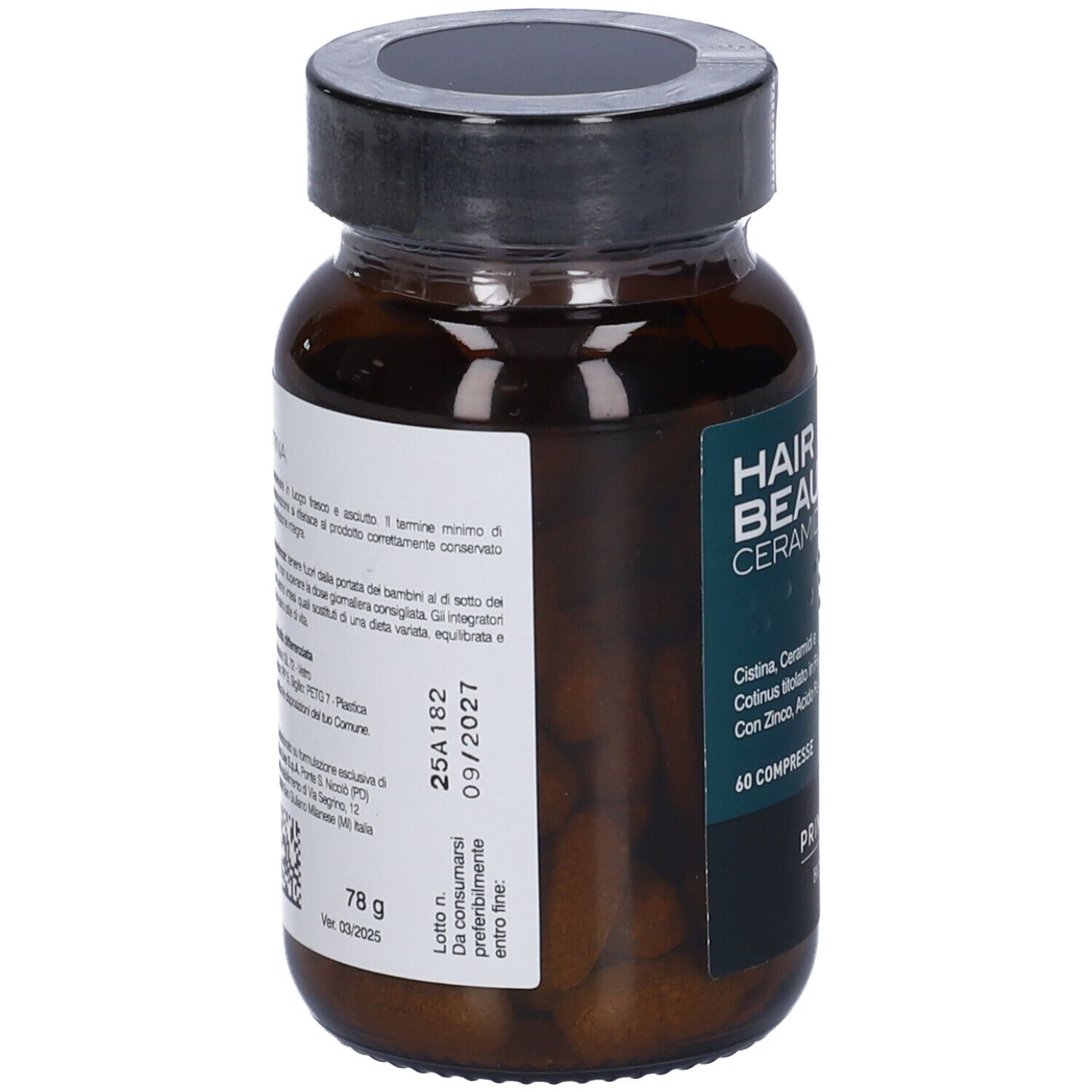 Principium Hair Beauty 60 Compresse Da 1,3 G
