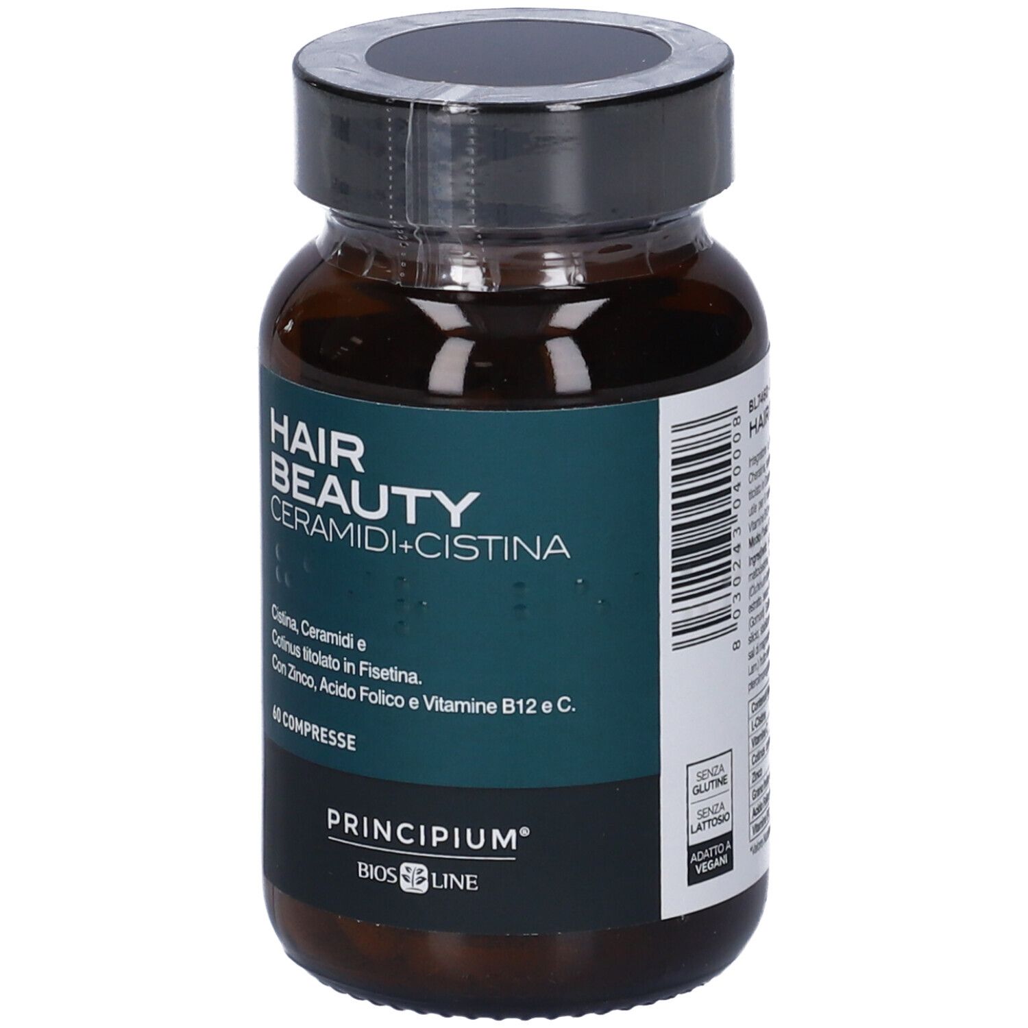 Principium Hair Beauty 60 Compresse Da 1,3 G