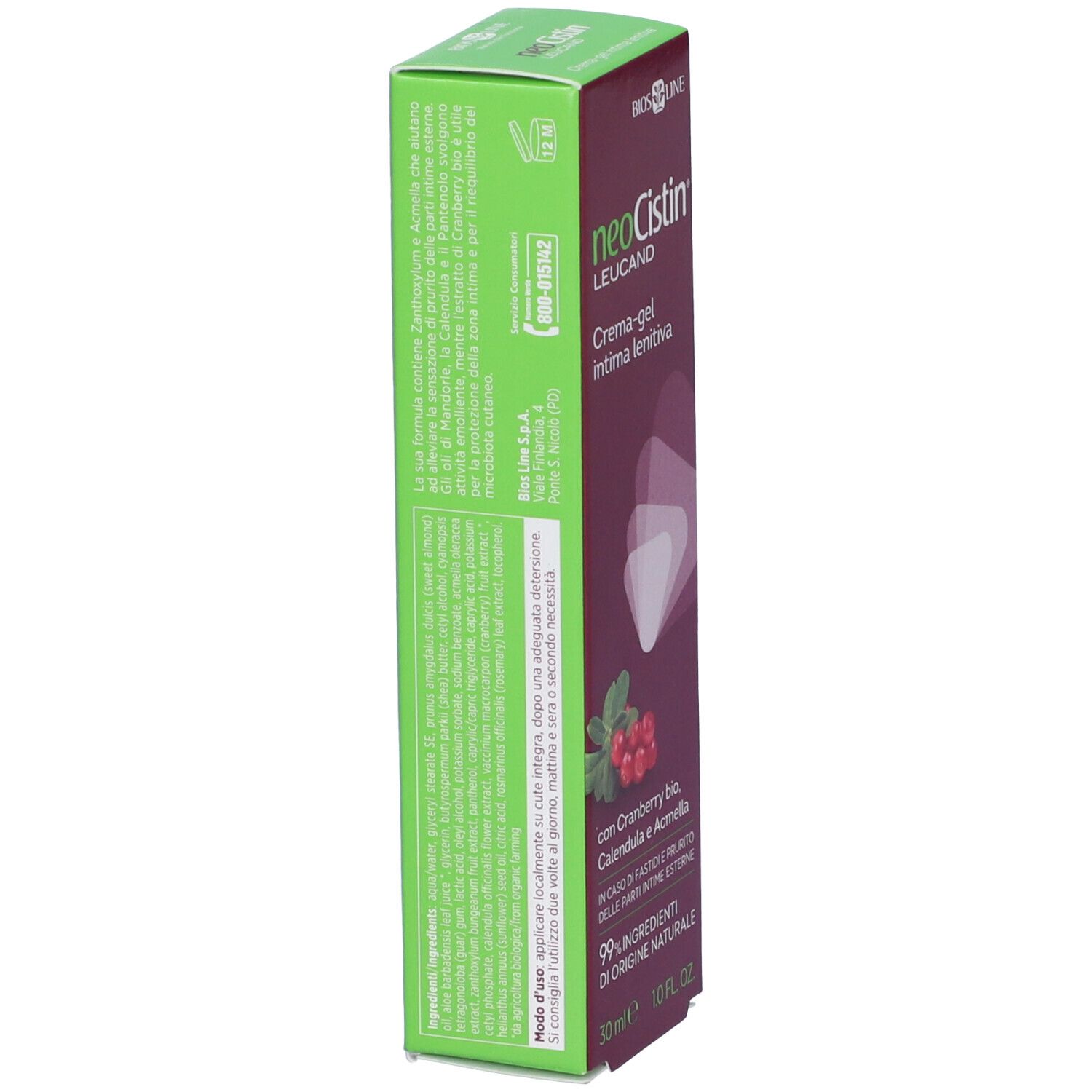 Neocistin Leucand Crema-Gel Intima Lenitiva