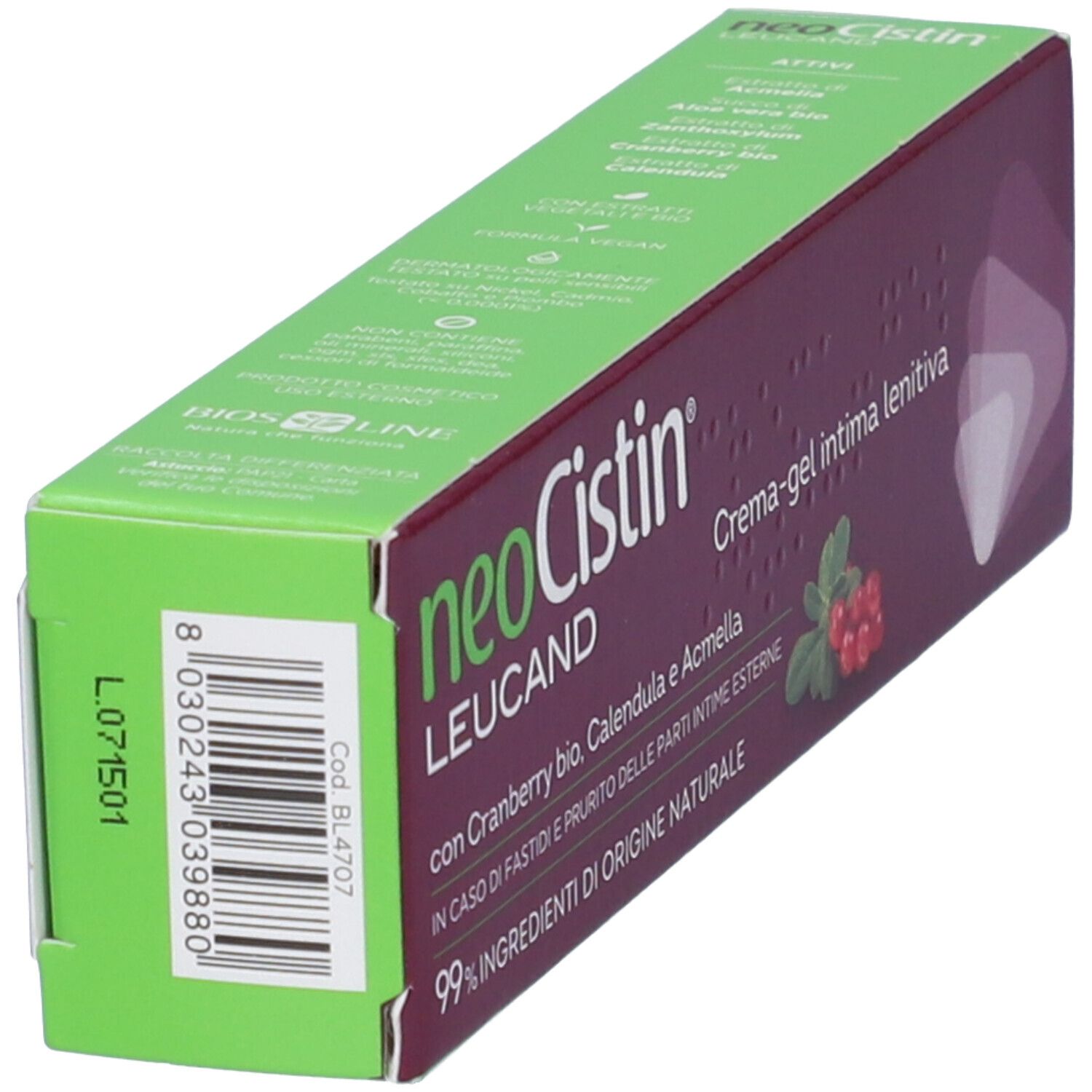 Neocistin Leucand Crema-Gel Intima Lenitiva
