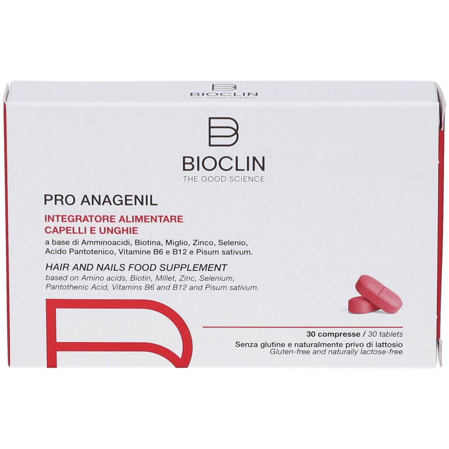 Bioclin Pro Anagenil Capelli e Unghie Compresse