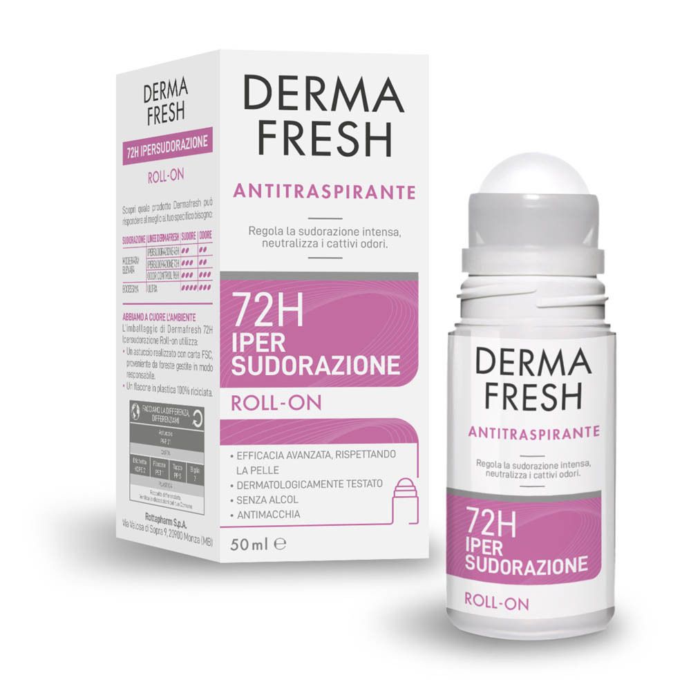 Dermafresh 72H Ipersudorazione Roll On