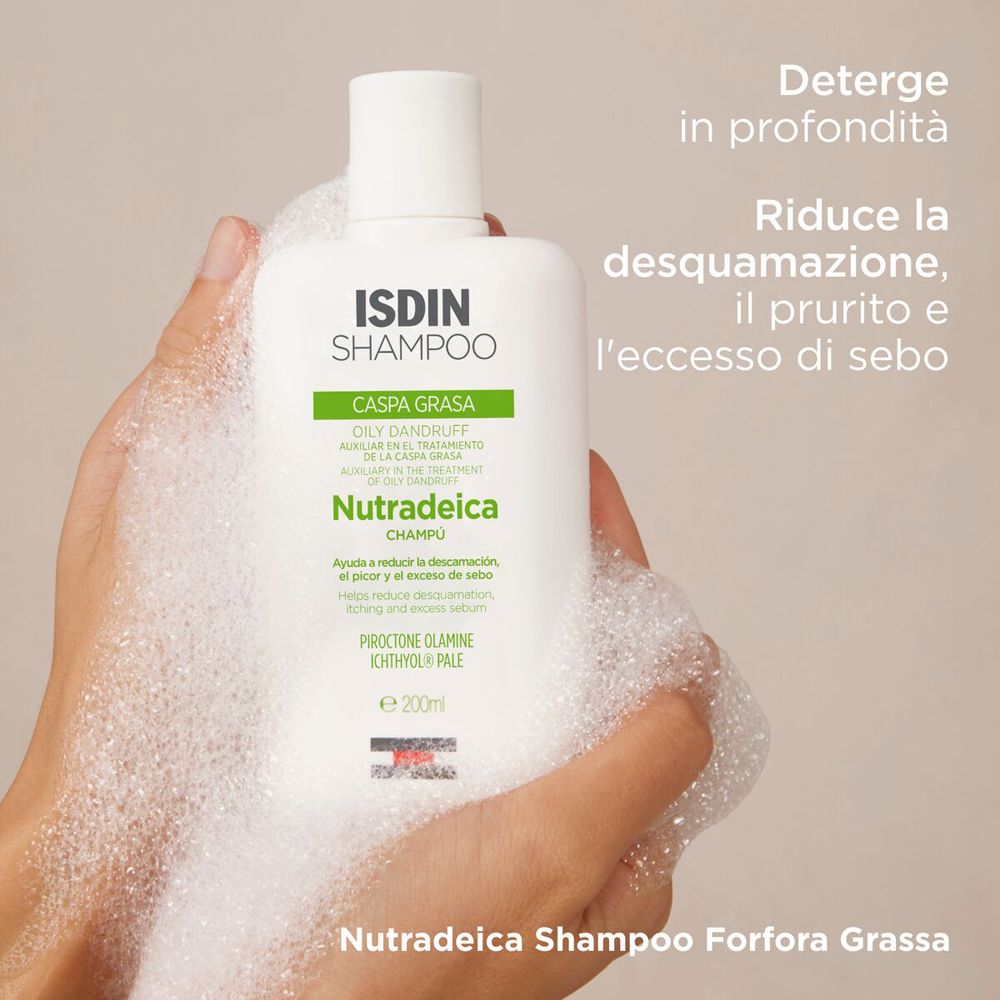 ISDIN Nutradeica Shampoo Antiforfora Grassa 200ml