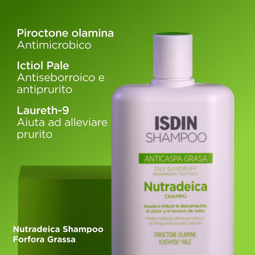 ISDIN Nutradeica Shampoo Antiforfora Grassa 200ml
