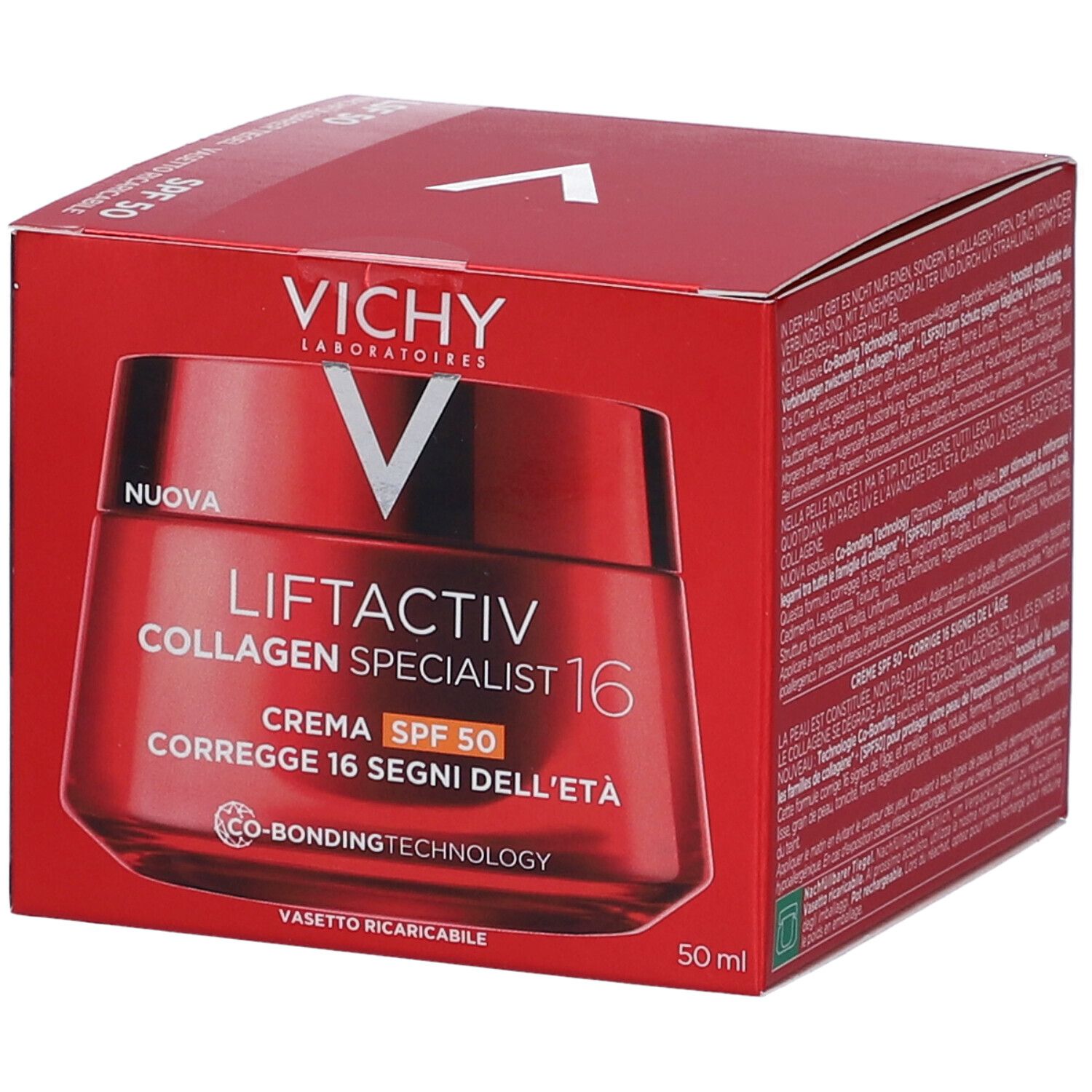 Vichy Liftactiv Collagen Specialist 16 Crema SPF50 Ricaricabile