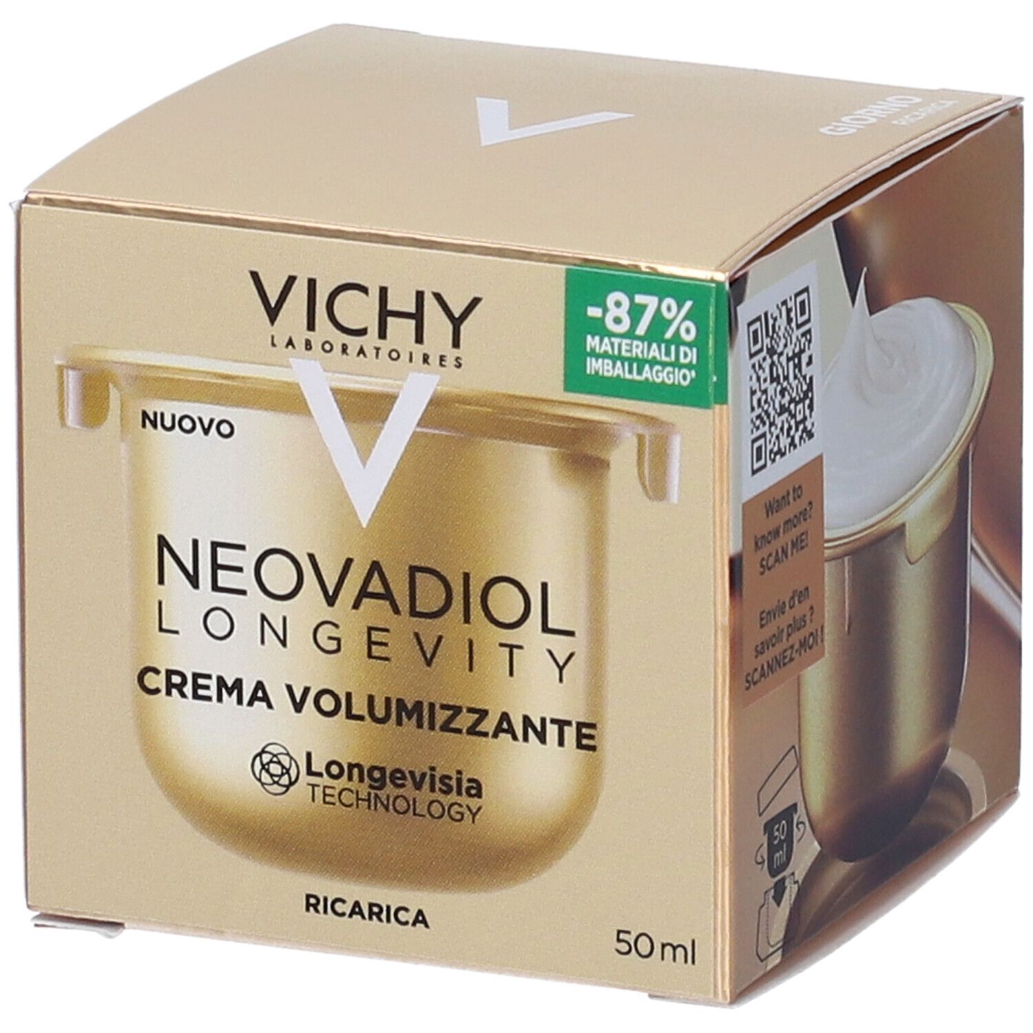 Vichy Neovadiol Longevity Crema Volumizzante Ricarica + TS LIFT COLL SPE 16 SERUM 4ML 8L GRATIS