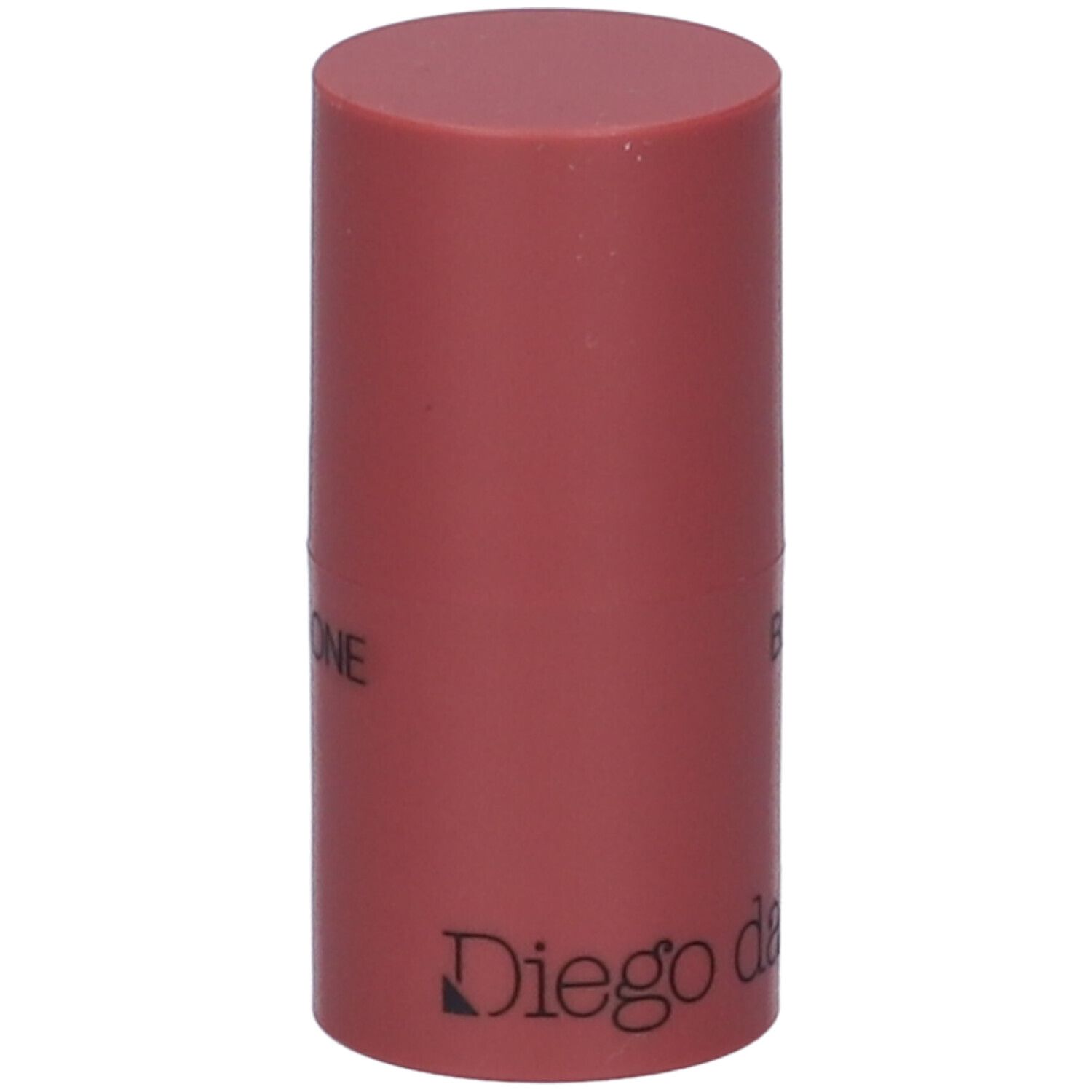 Stick blush rosa cilindrico. Scritta: Diego dalla Palma.