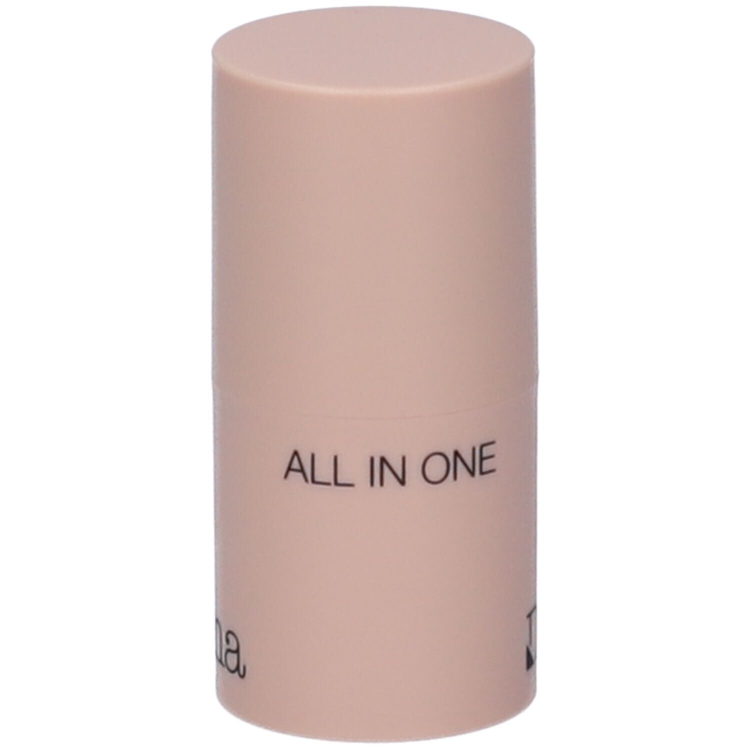 Stick illuminante beige. Scritta: ALL IN ONE e Diego dalla Palma.