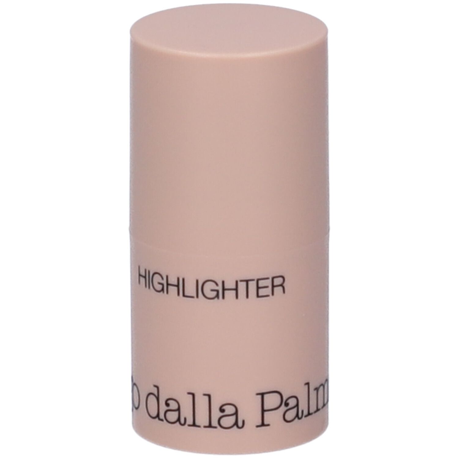 Stick illuminante beige. Scritta: HIGHLIGHTER e Diego dalla Palma.