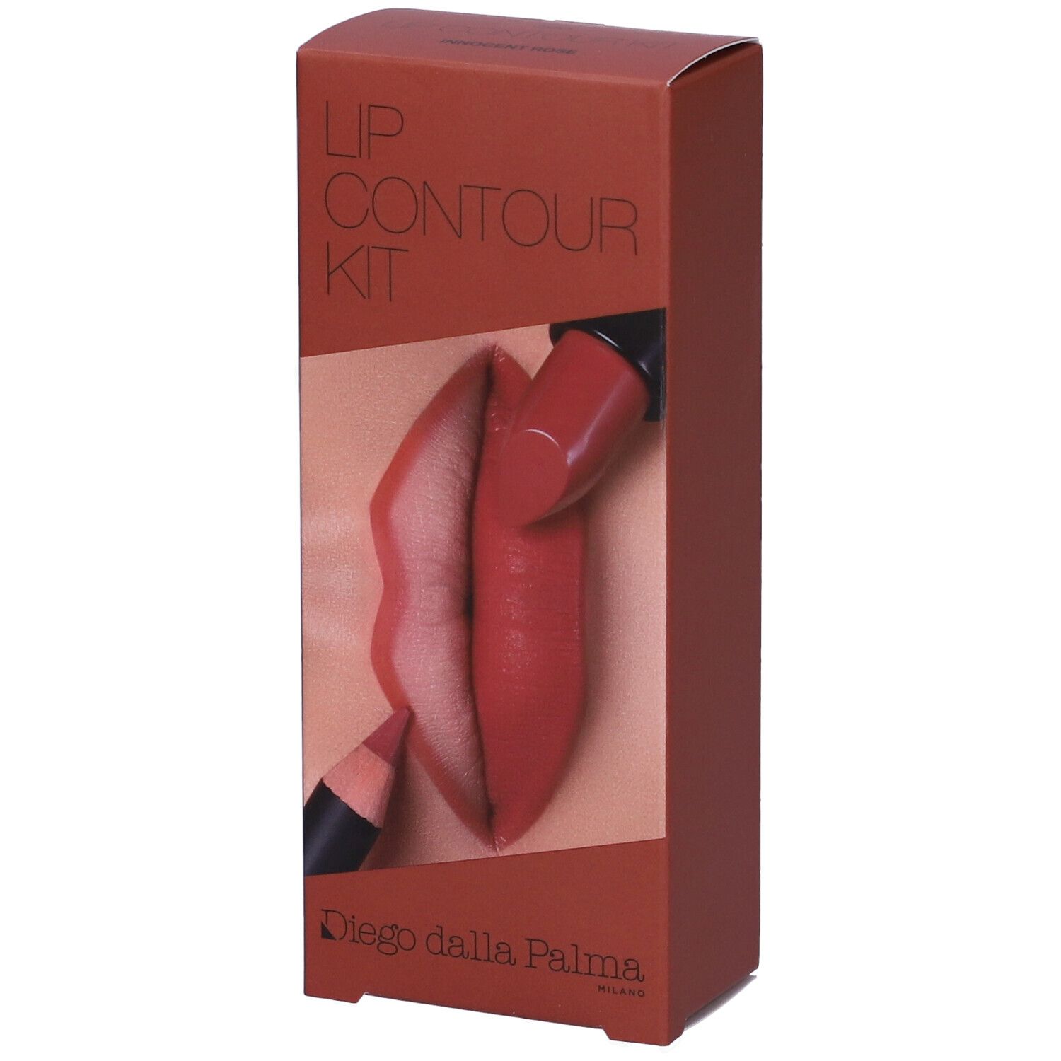 Diego dalla Palma Lip Contour Kit Rossetto Tonalità Innocent Rose + Matita Labbra
