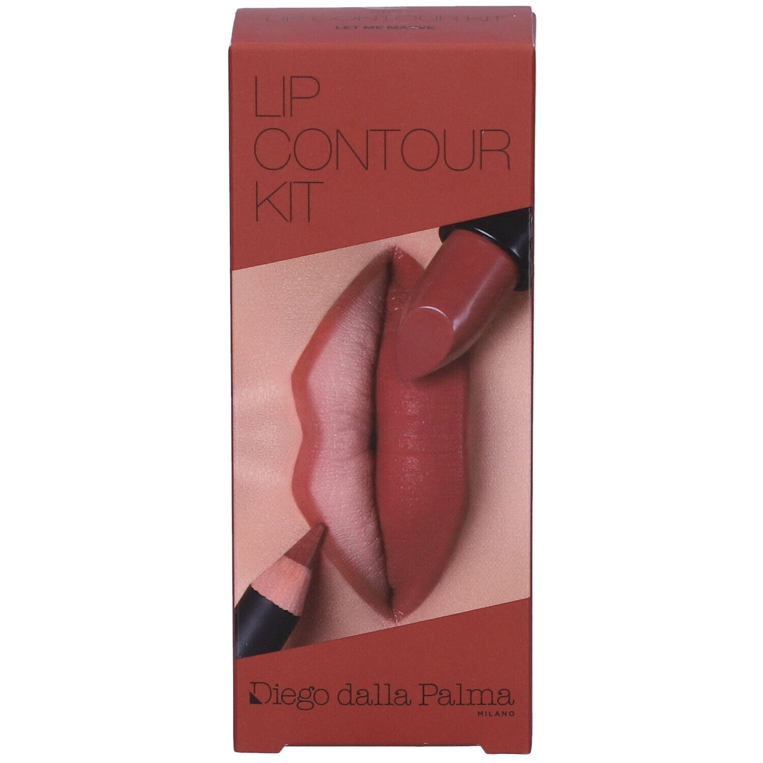 Diego dalla Palma Lip Contour Kit Rossetto Tonalità Let Me Mauve + Matita Labbra