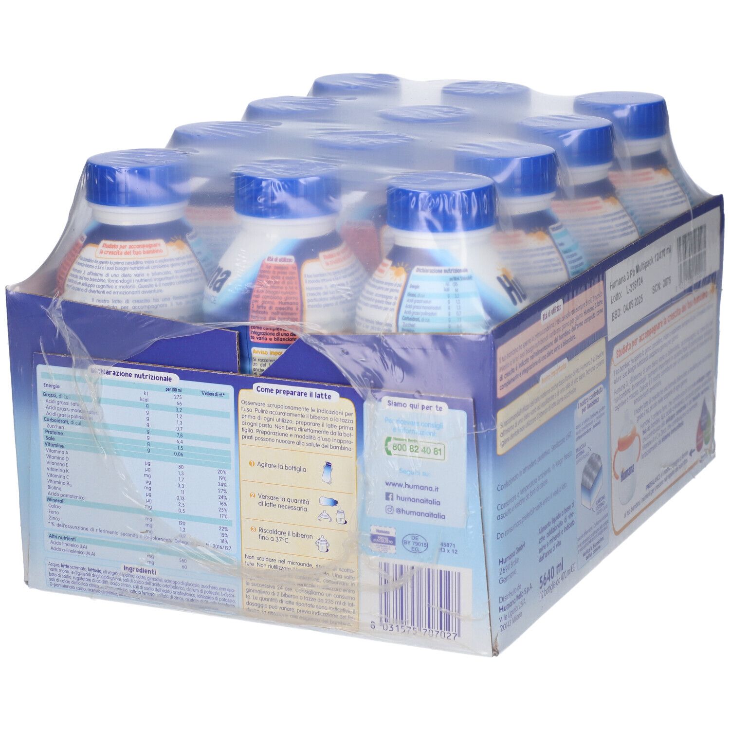 Humana 3 Probalance Multipack Maxi Scorta