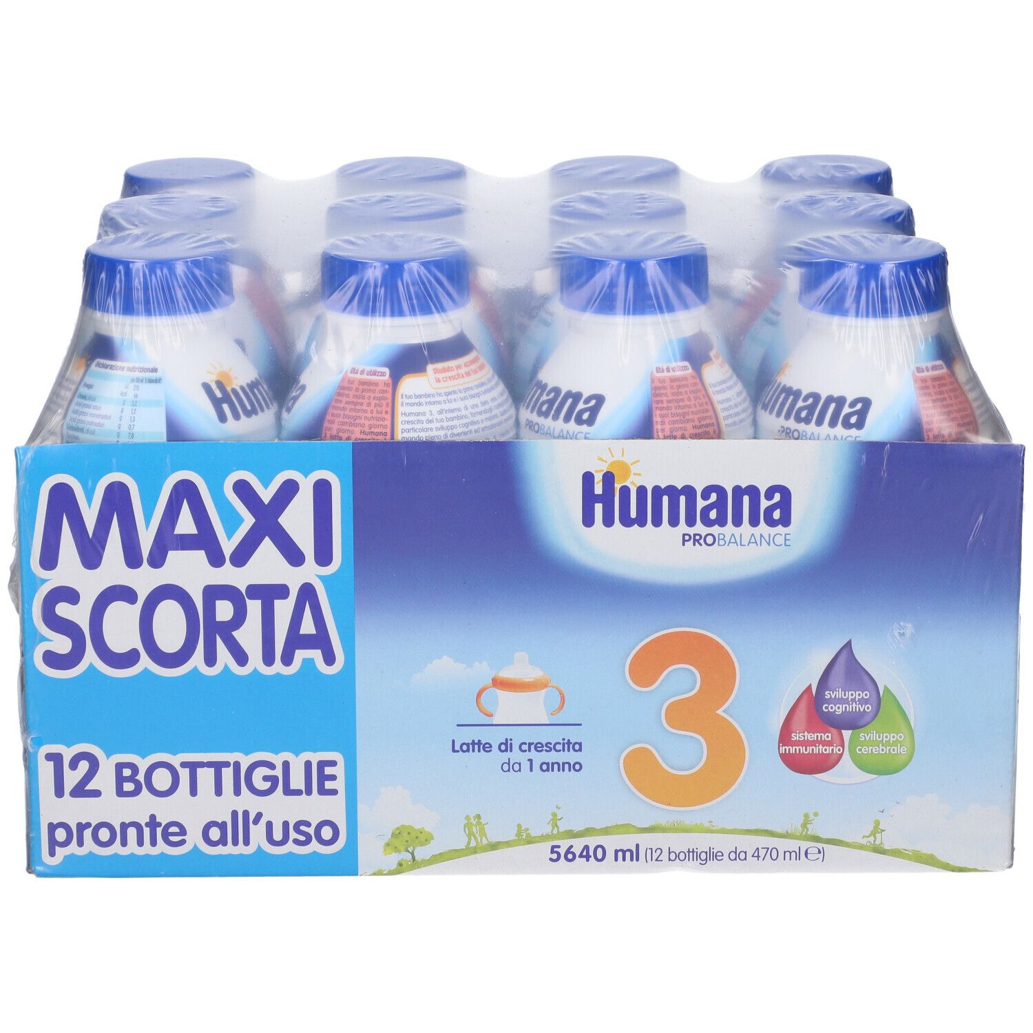 Humana 3 Probalance Multipack Maxi Scorta