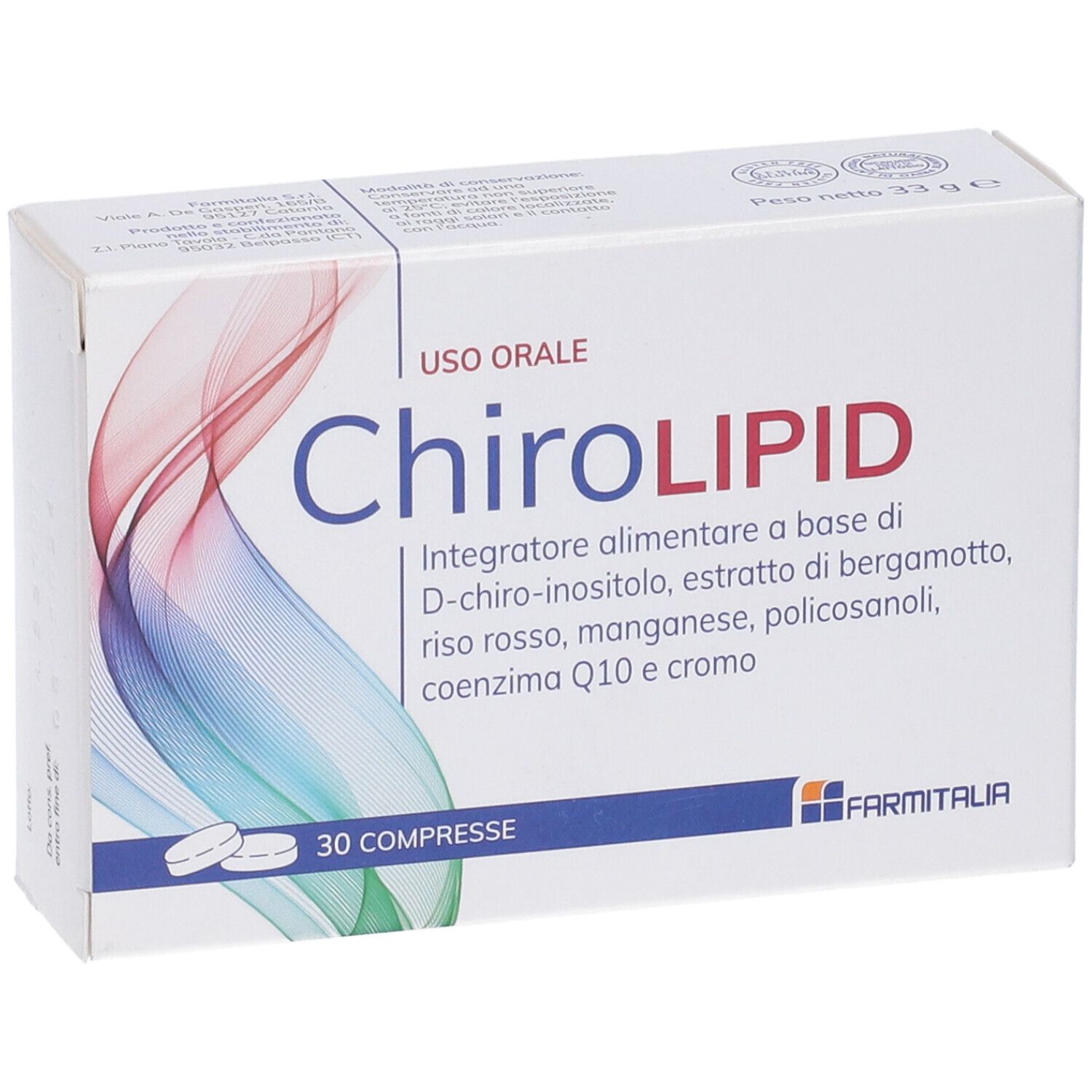 Chirolipid 30 Compresse