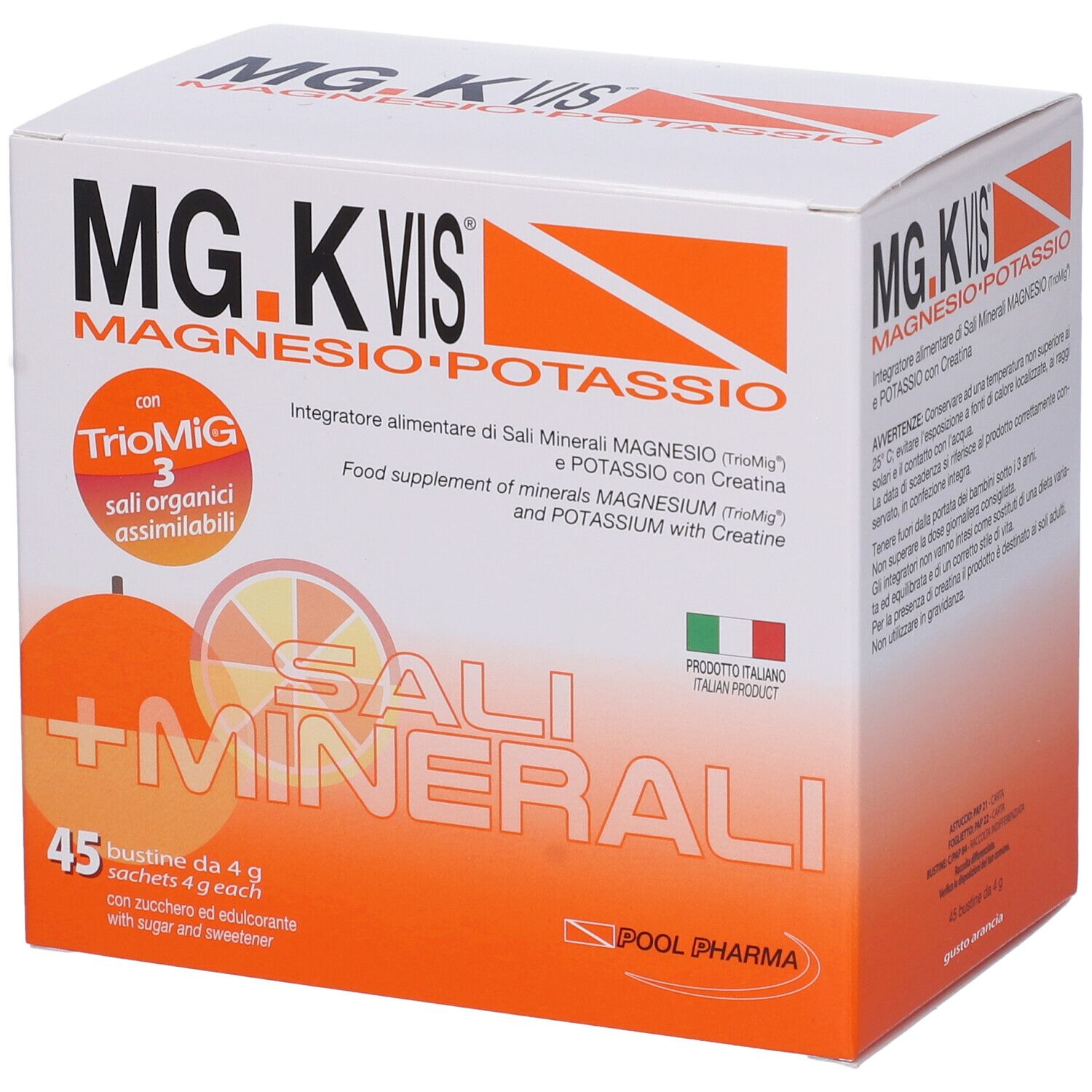MG.K Vis Magnesio Potassio Orange Bustine