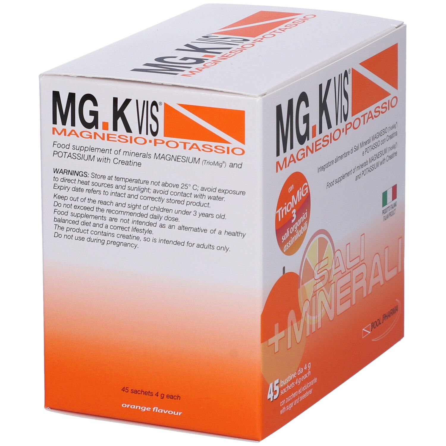MG.K Vis Magnesio Potassio Orange Bustine