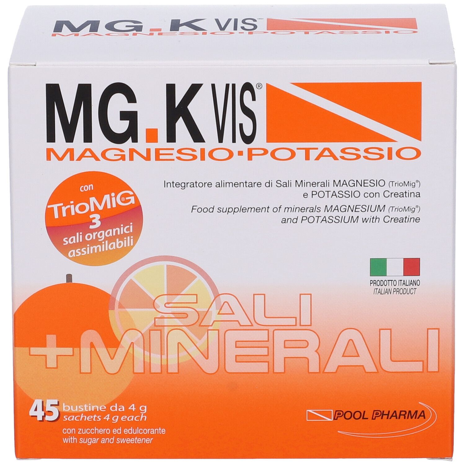 MG.K Vis Magnesio Potassio Orange Bustine