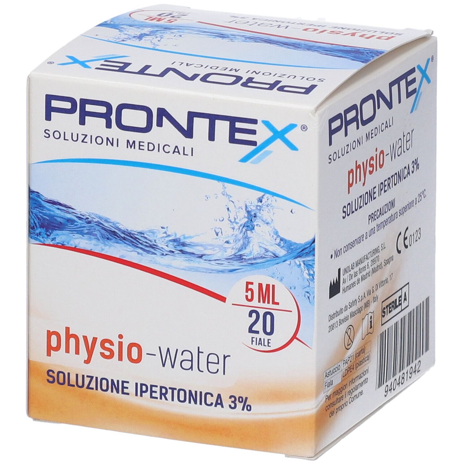 Physio-Water Ipertonica Fiale 5 Ml