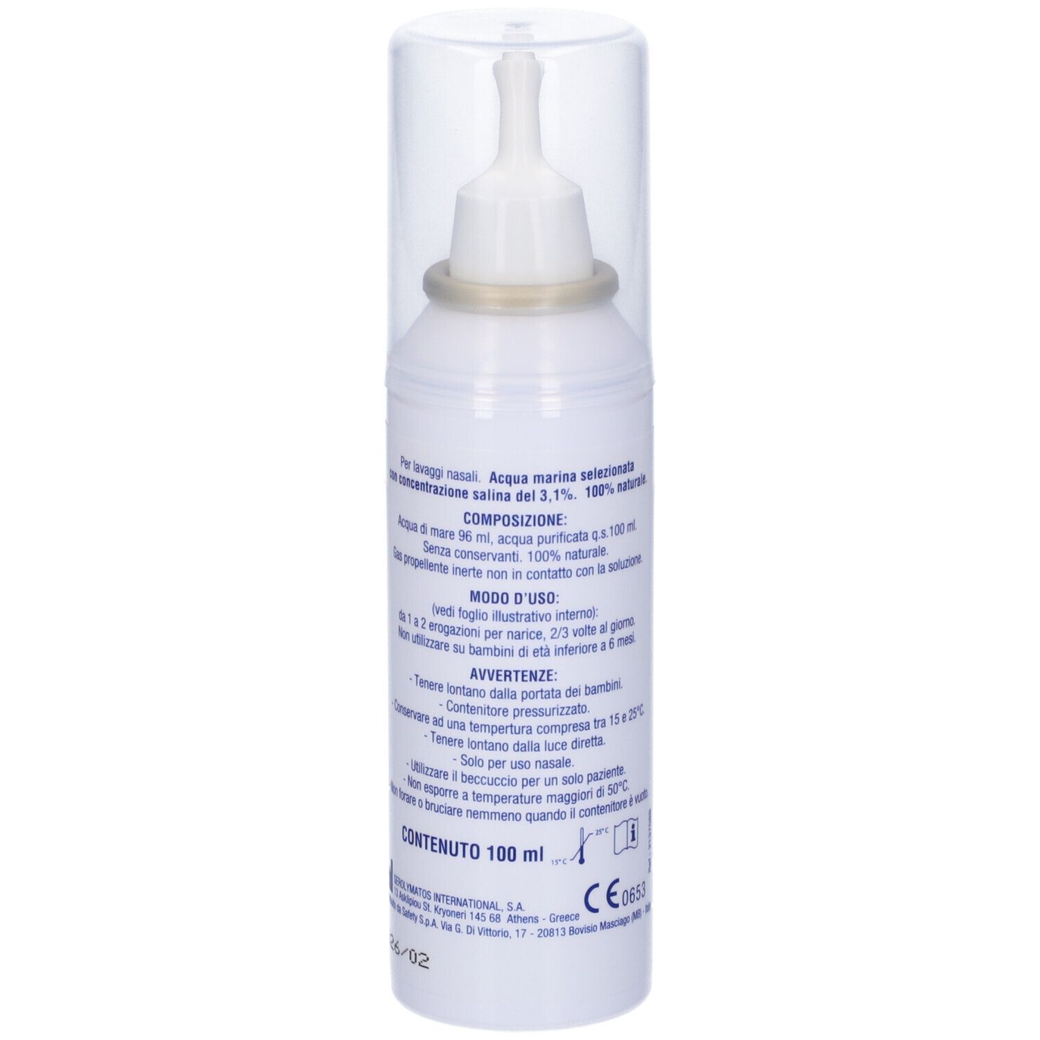 Physio-Water Ipertonica Spray Baby