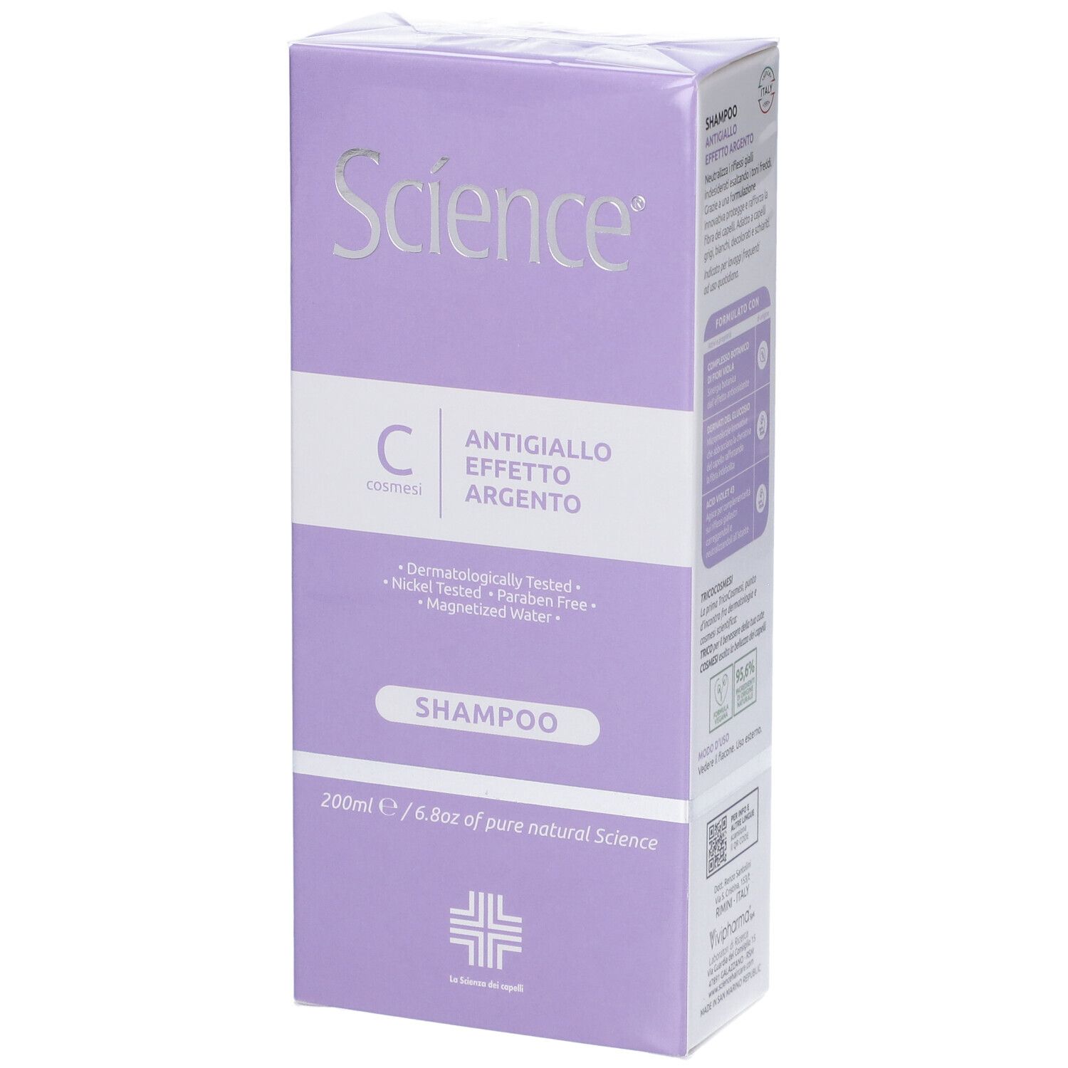 Science Hair Care Shampoo Antigiallo 200ml