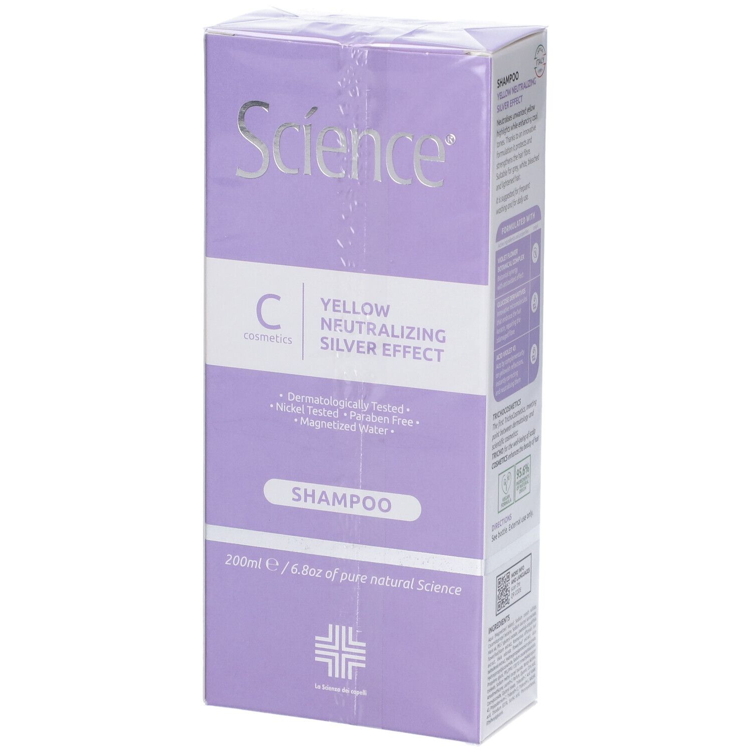 Science Hair Care Shampoo Antigiallo 200ml