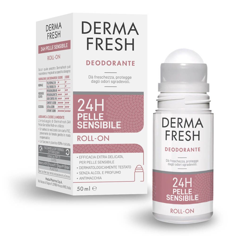 Dermafresh 24H Pelle Sensibile Roll On