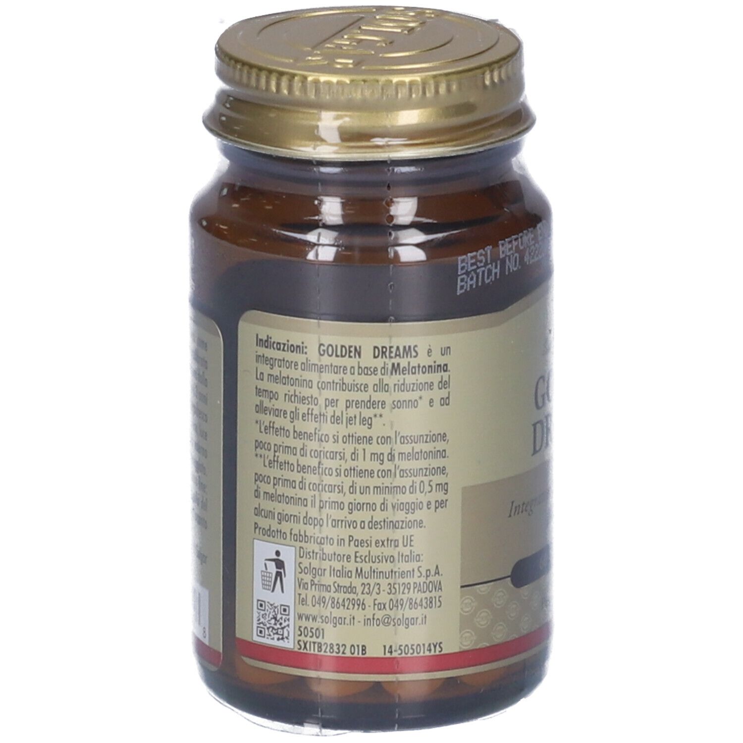Solgar Golden Dreams Tavolette
