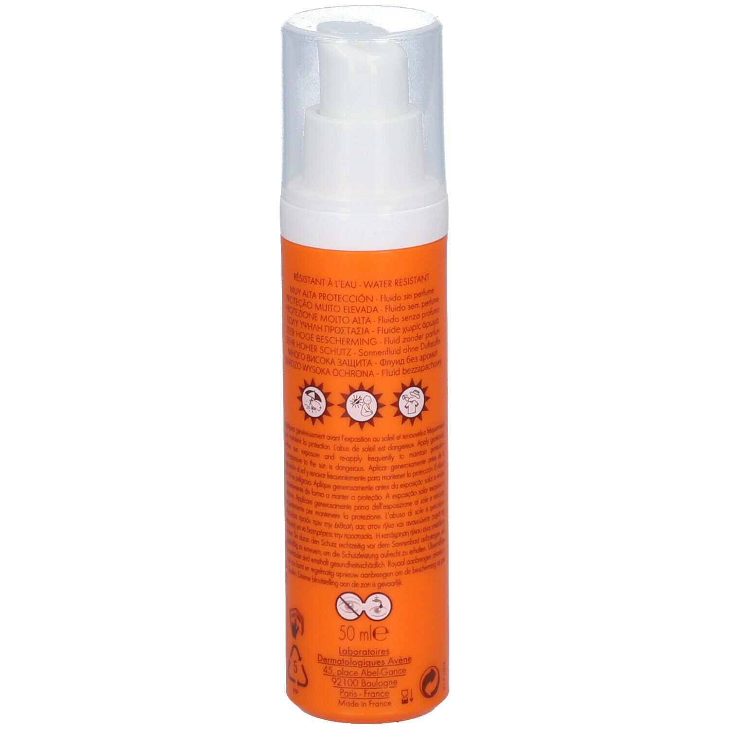 Avène Fluido SPF 50+ Senza Profumo
