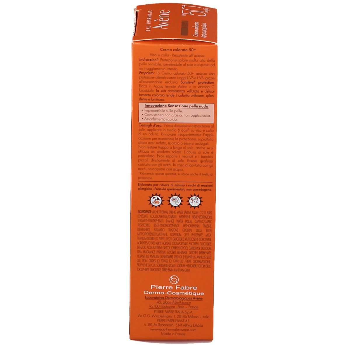 Avène Crema Colorata SPF 50+