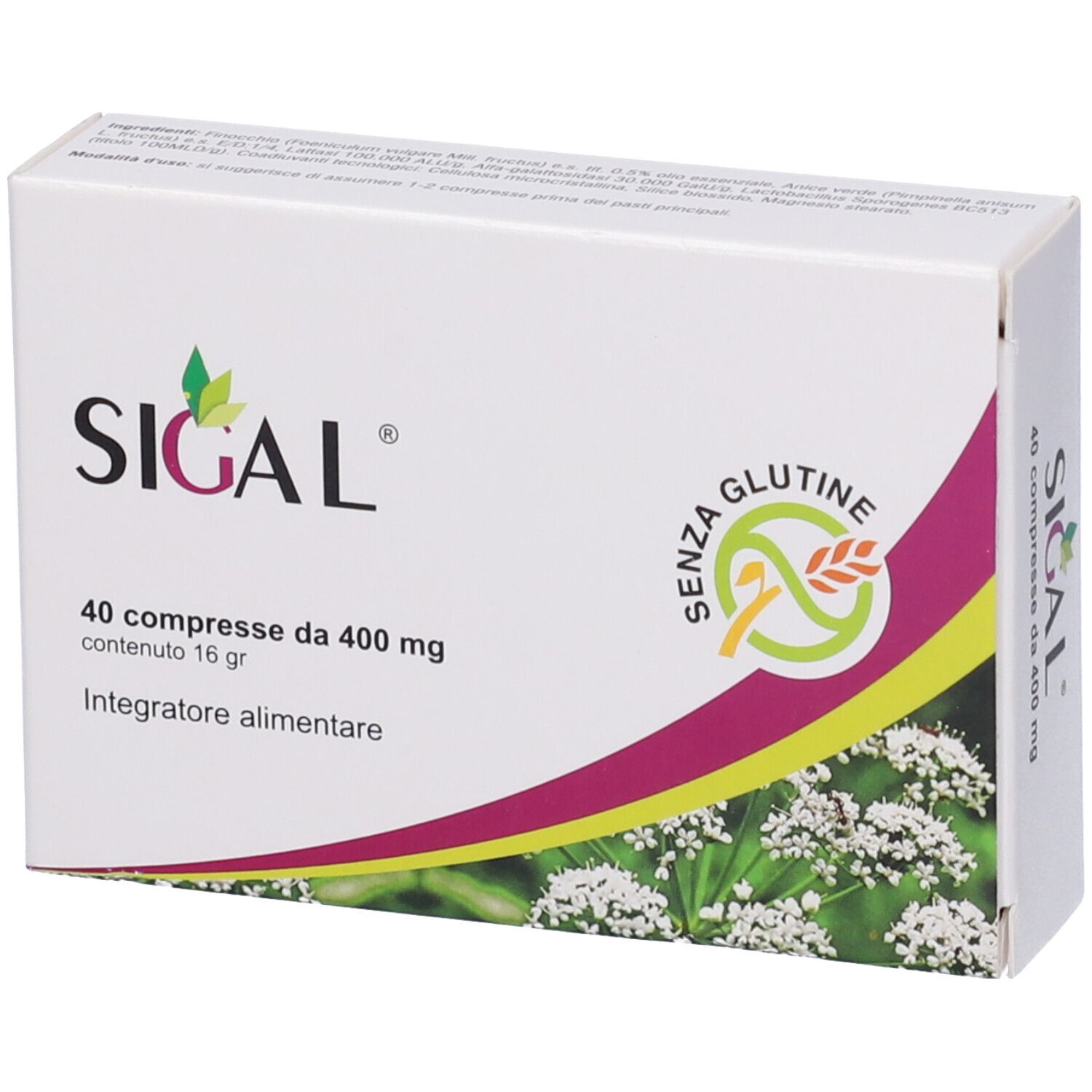 Sigal 40 Compresse 16 G