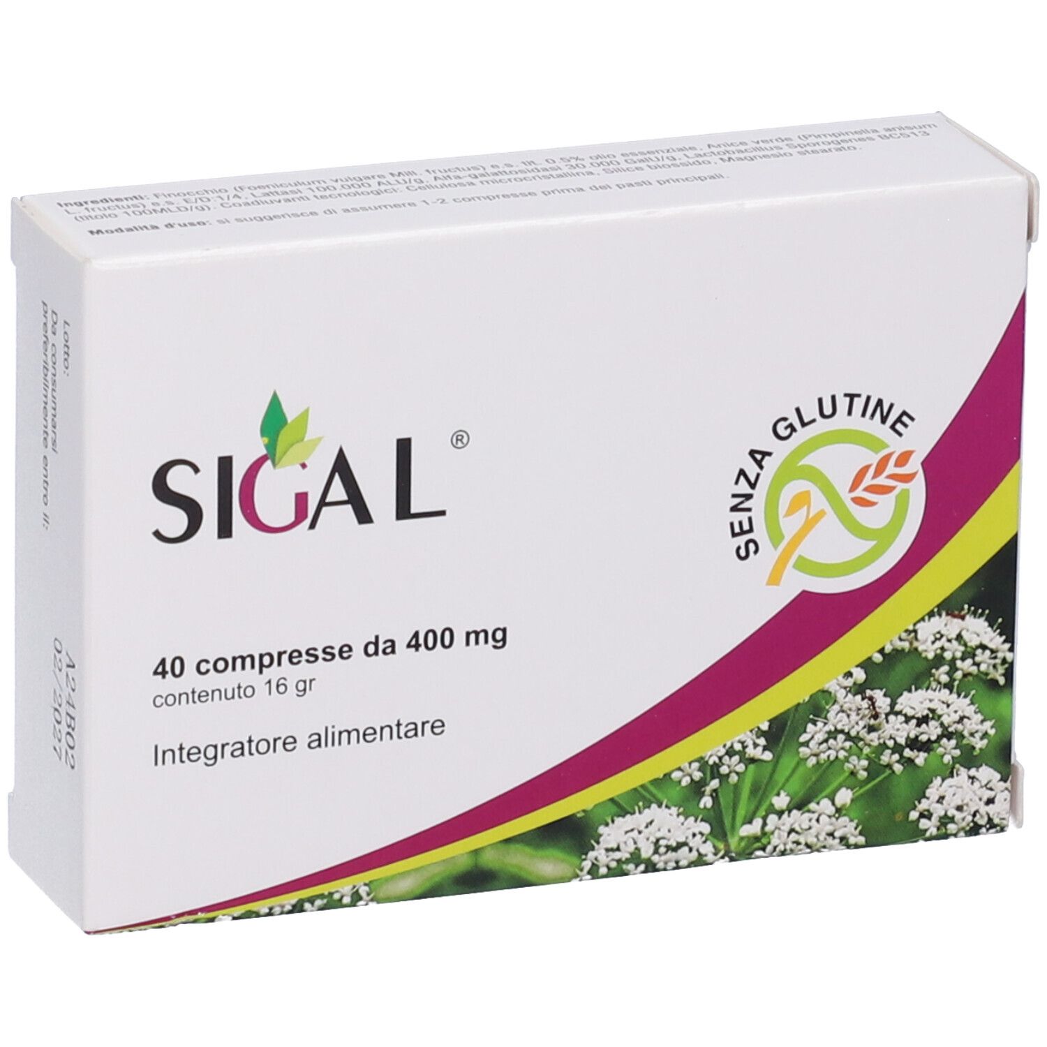 Sigal 40 Compresse 16 G