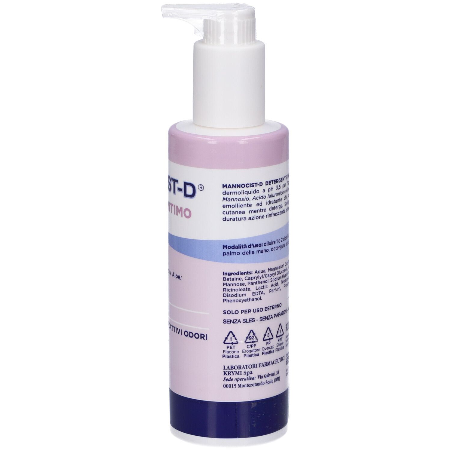 Mannocist-D Detergente Intimo Ph 3,5 300 Ml