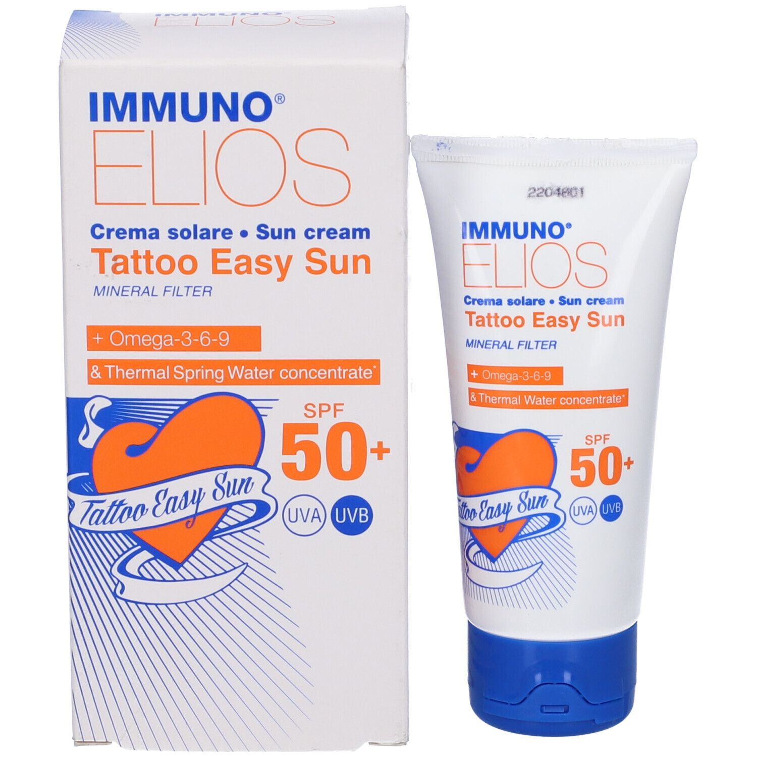 Immuno Elios Tattoo Eas Spf50+