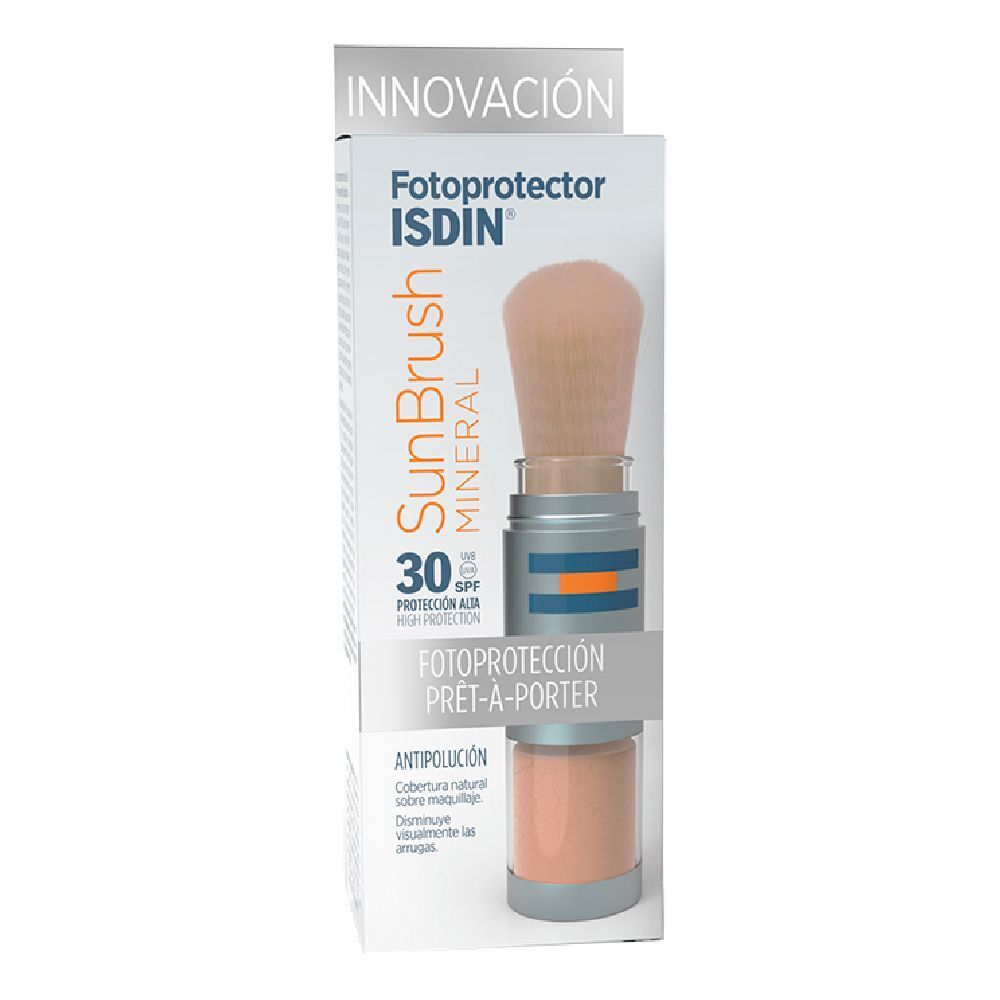 Fotoprotector Sun Brush Mineral Spf30 Viso 400 Ml Con Pennello