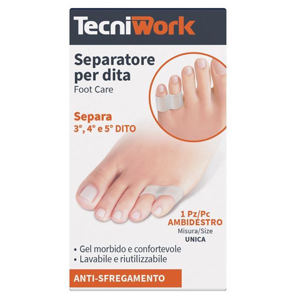 Tecniwork Separatore per Dita 3°, 4° e 5° Dito - Ambidestro Misura Unica