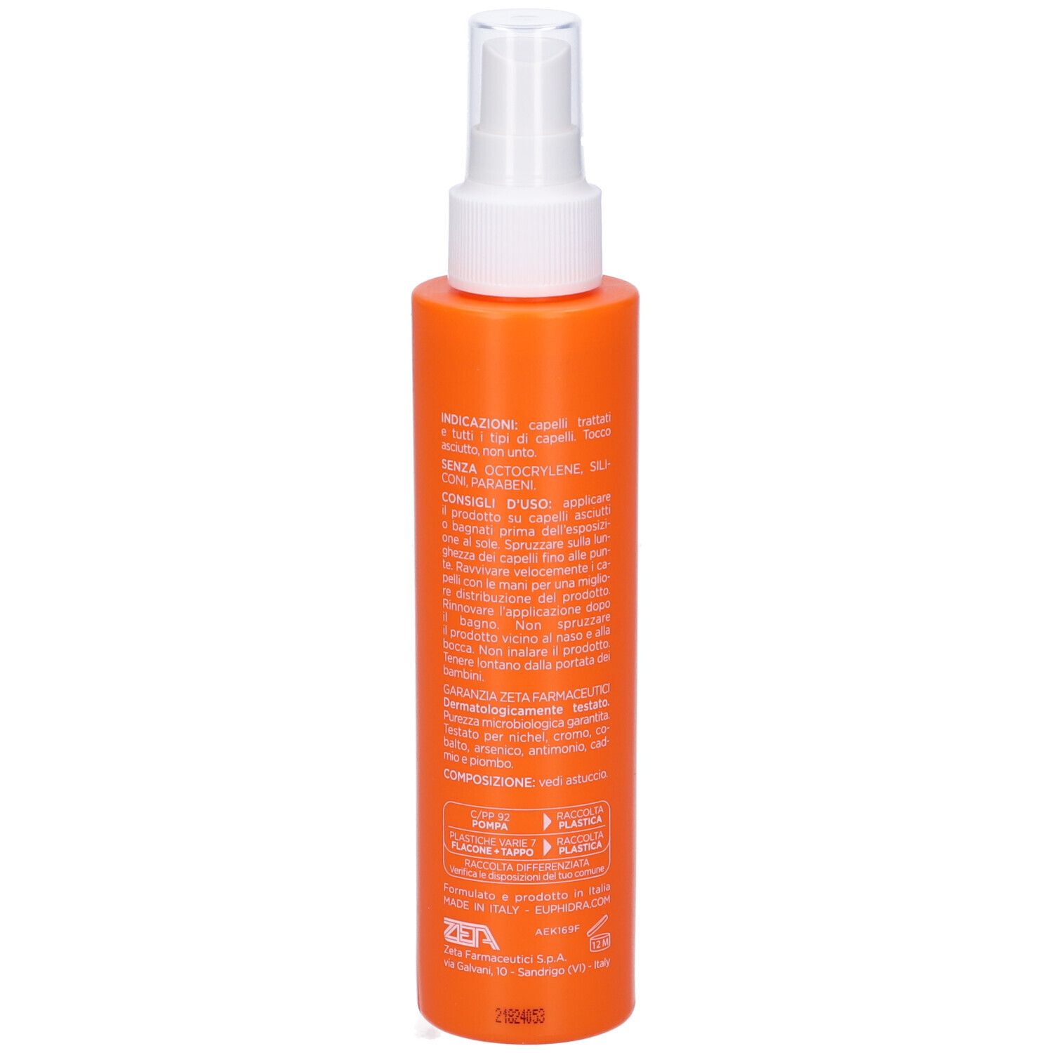Euphidra Olio Capelli Spray