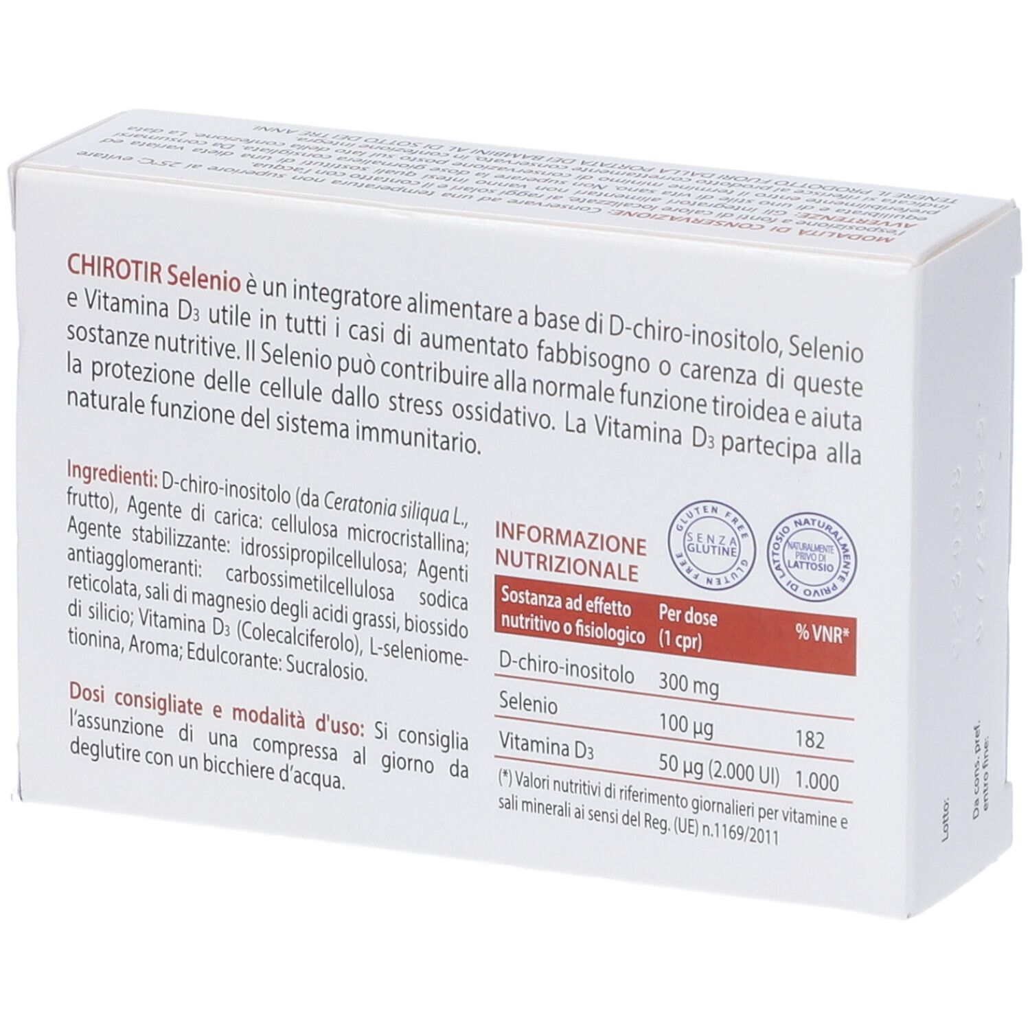 Chirotir Selenio 30 Compresse