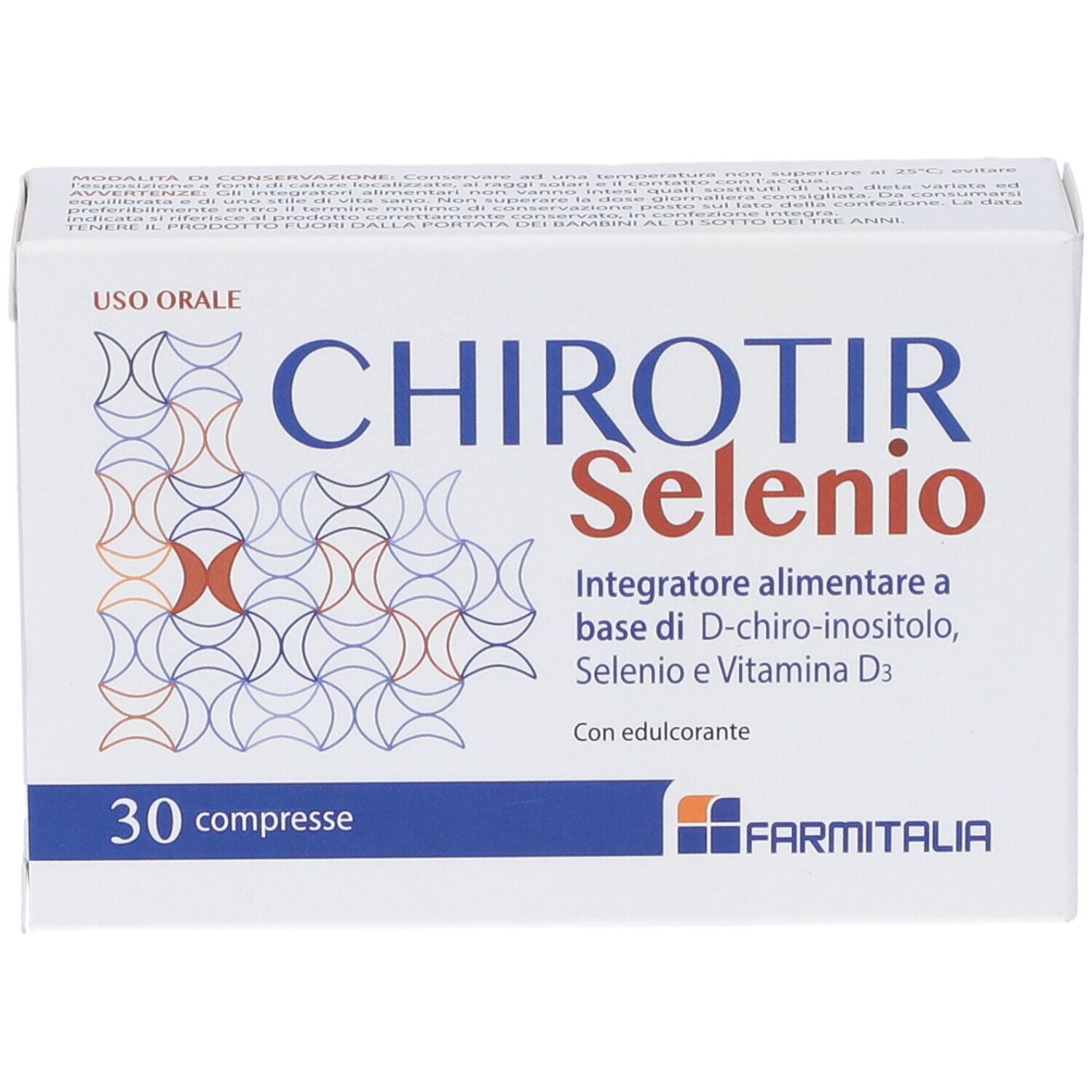 Chirotir Selenio 30 Compresse