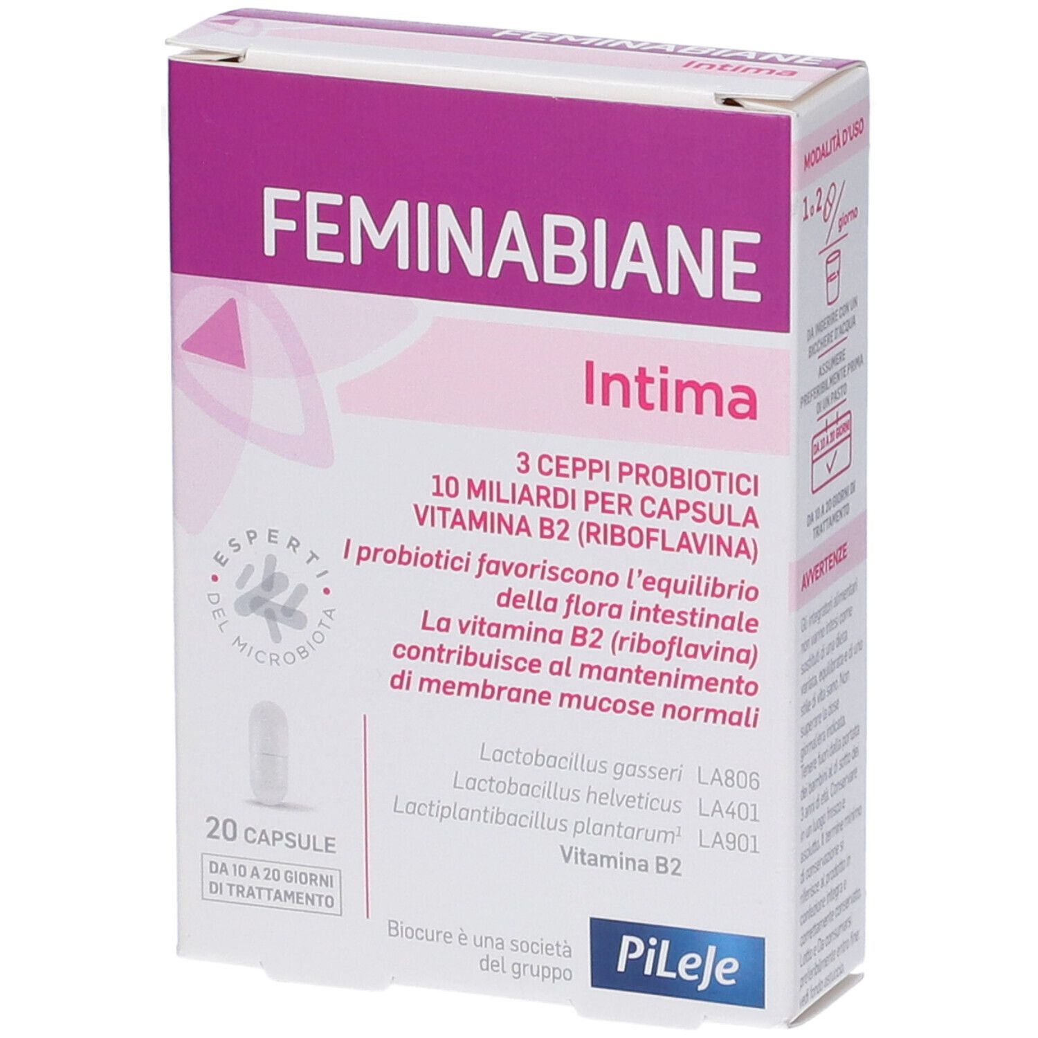 Feminabiane Intima 20 Capsule