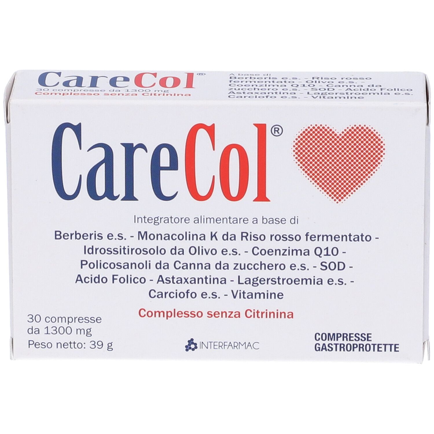 Carecol 30 Compresse