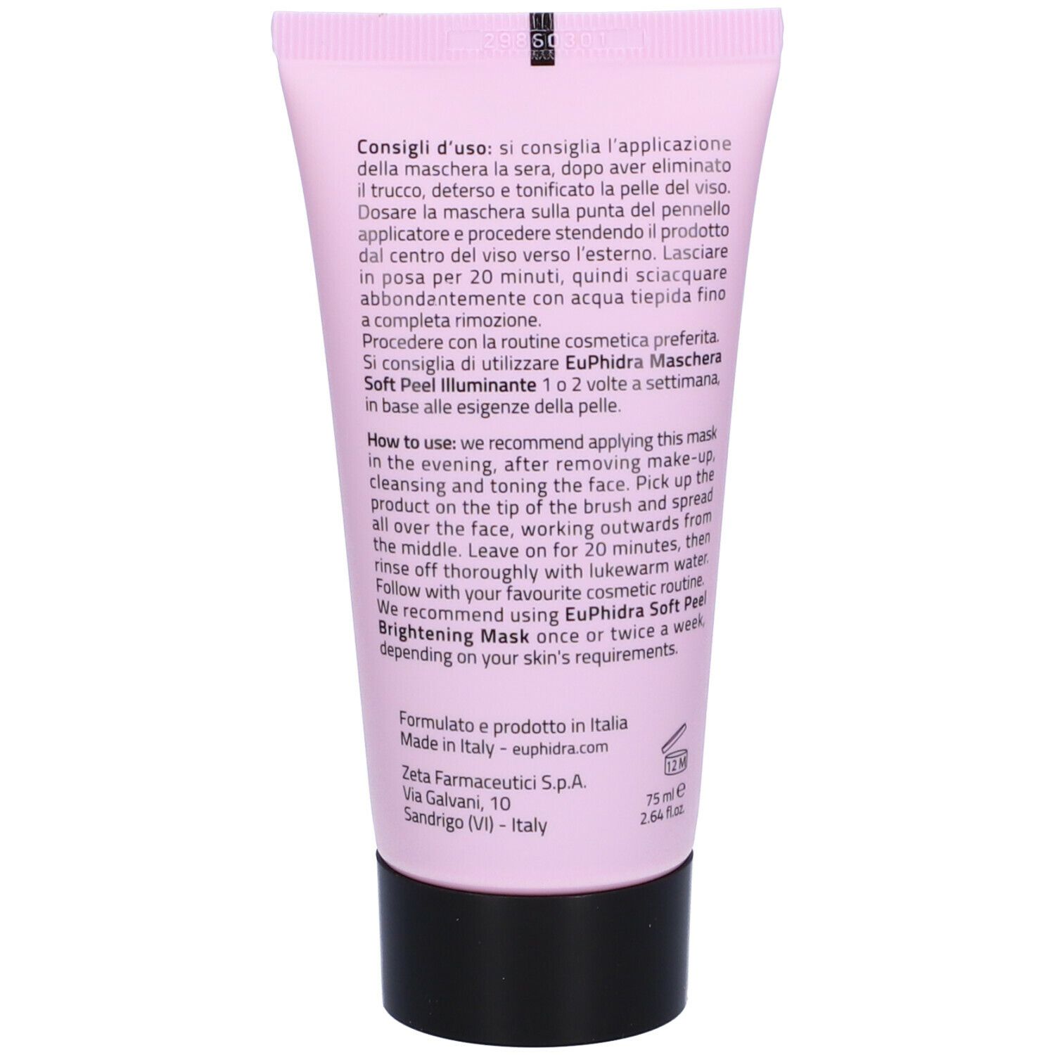 EuPhidra Maschera Soft Peel Illuminante