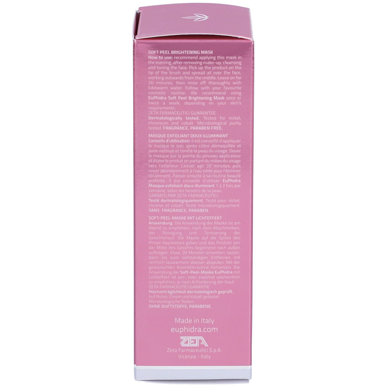 EuPhidra Maschera Soft Peel Illuminante