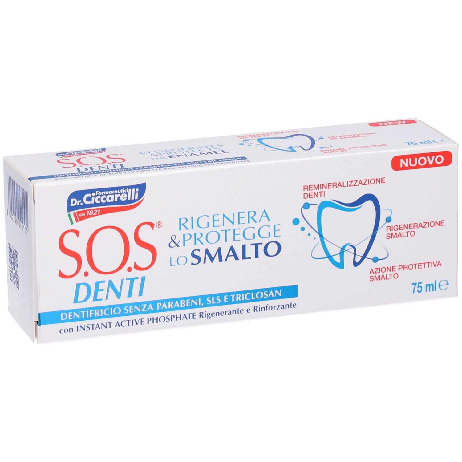 SOS Denti Dentifricio Rigenera Smalto