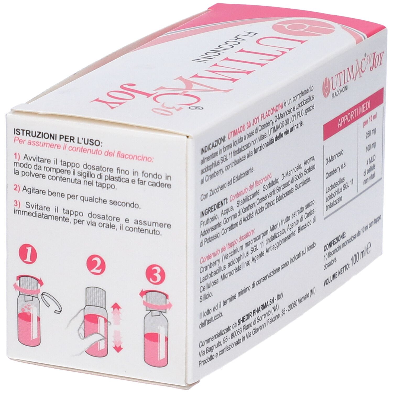 Utimac 30 Joy 10 Flaconcini 10 Ml
