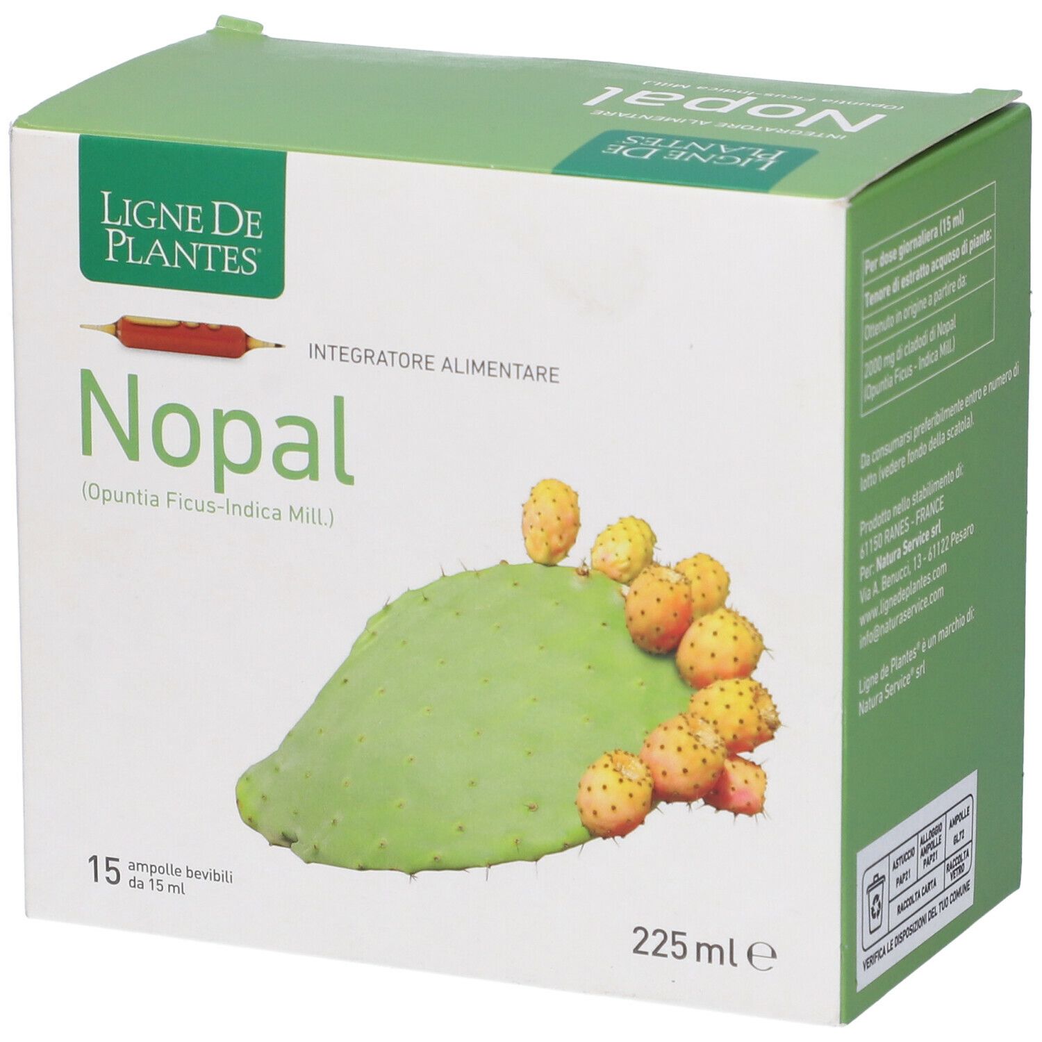 Nopal 15 Ampolle Bevibili Da 15 Ml