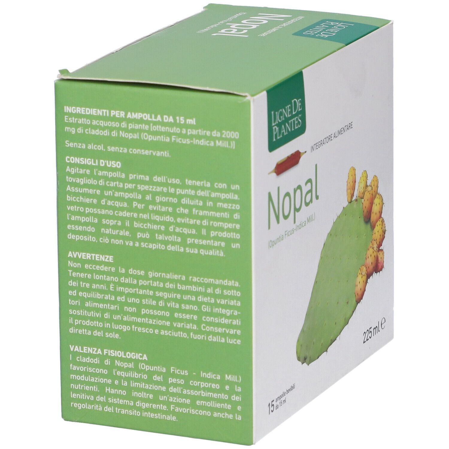 Nopal 15 Ampolle Bevibili Da 15 Ml