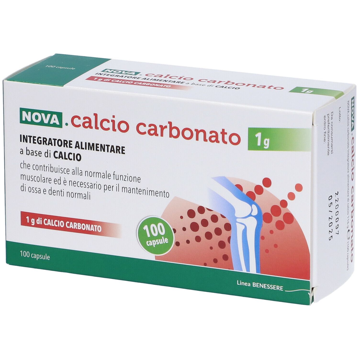 NOVA ARGENTIA NOVA.calcio carbonato 1 g 116 g